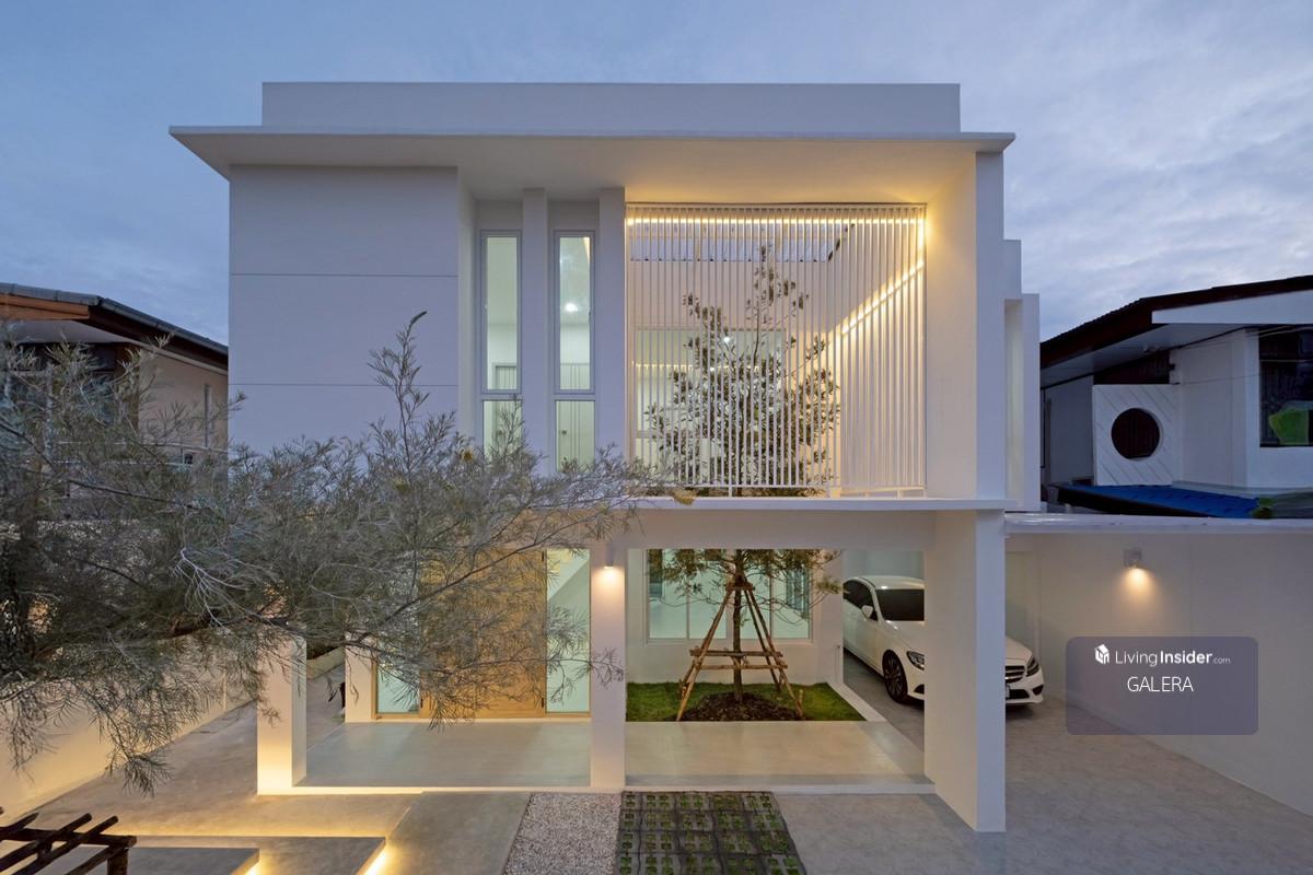 ขายบ้านเดี่ยว 2 ชั้น ขนาดที่ดิน 49 ตร.ว. ใกล้รถไฟฟ้าสายสีชมพู Loading...