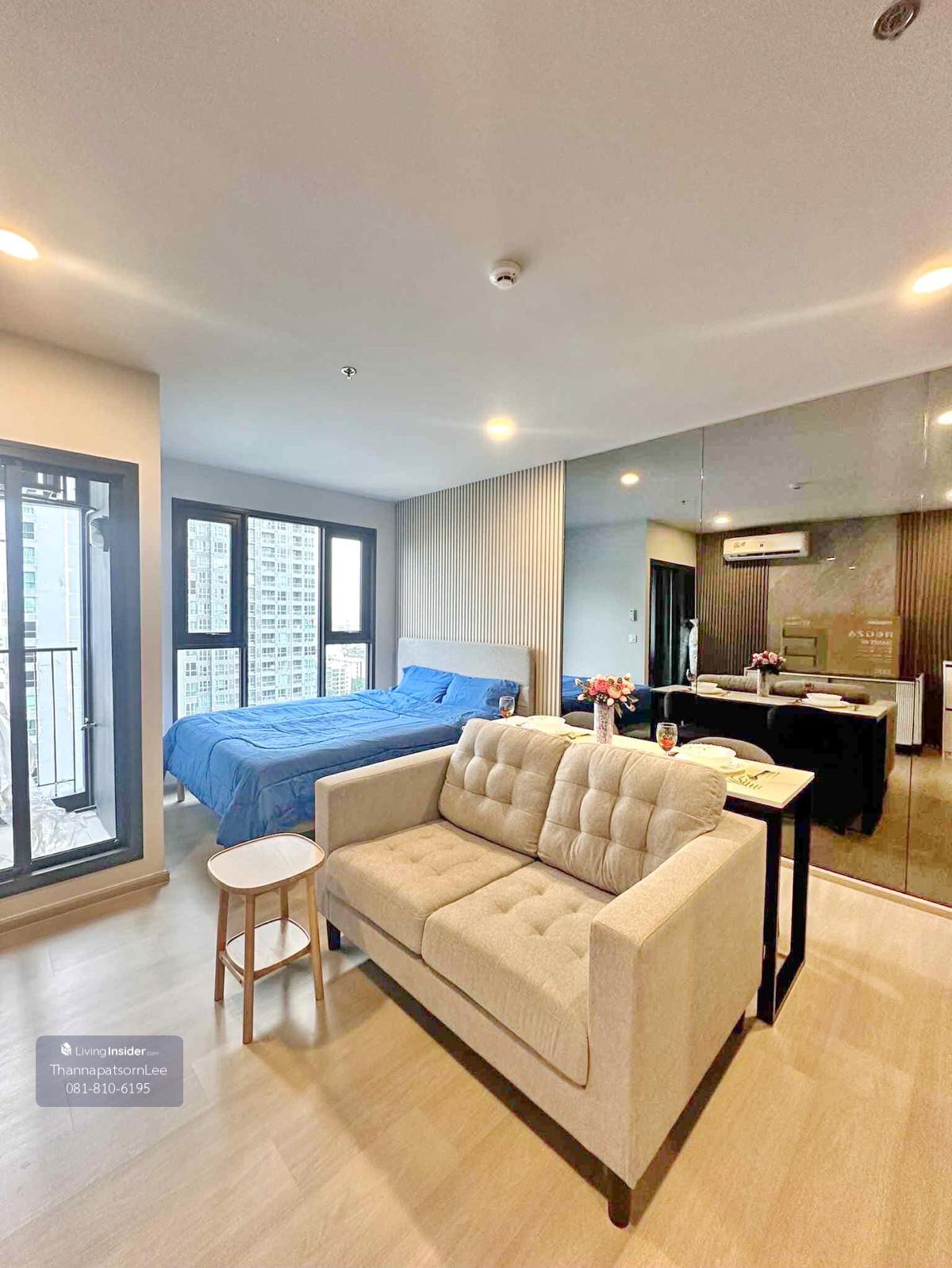 ให้เช่าห้องสตูดิโอ ชั้น 18 แอสปาย อ่อนนุช สเตชั่น ใกล้ BTS อ่อนนุช Loading...