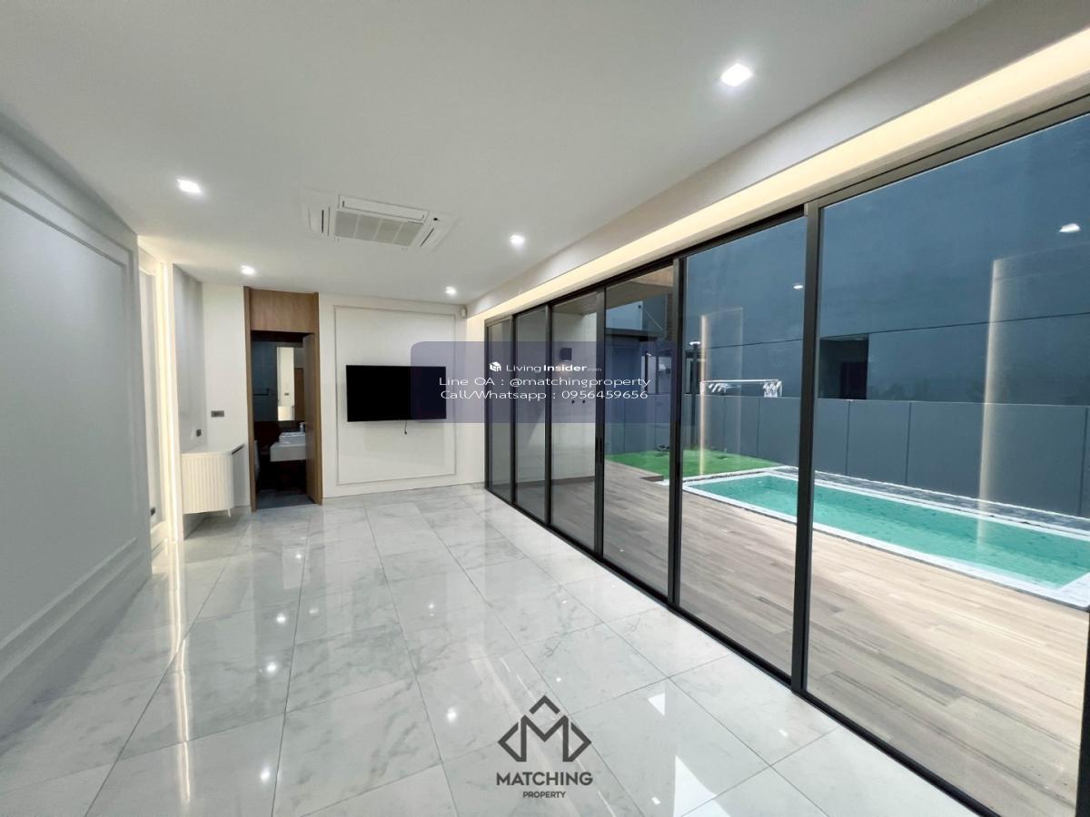 บ้านเดี่ยว BAAN 365 RAMA3 พร้อมสระว่ายน้ำส่วนตัว+ลิฟท์ ทำเลดี ใกล้ Kings College และ Shrewsbury โทร 098-654-2399 Loading...