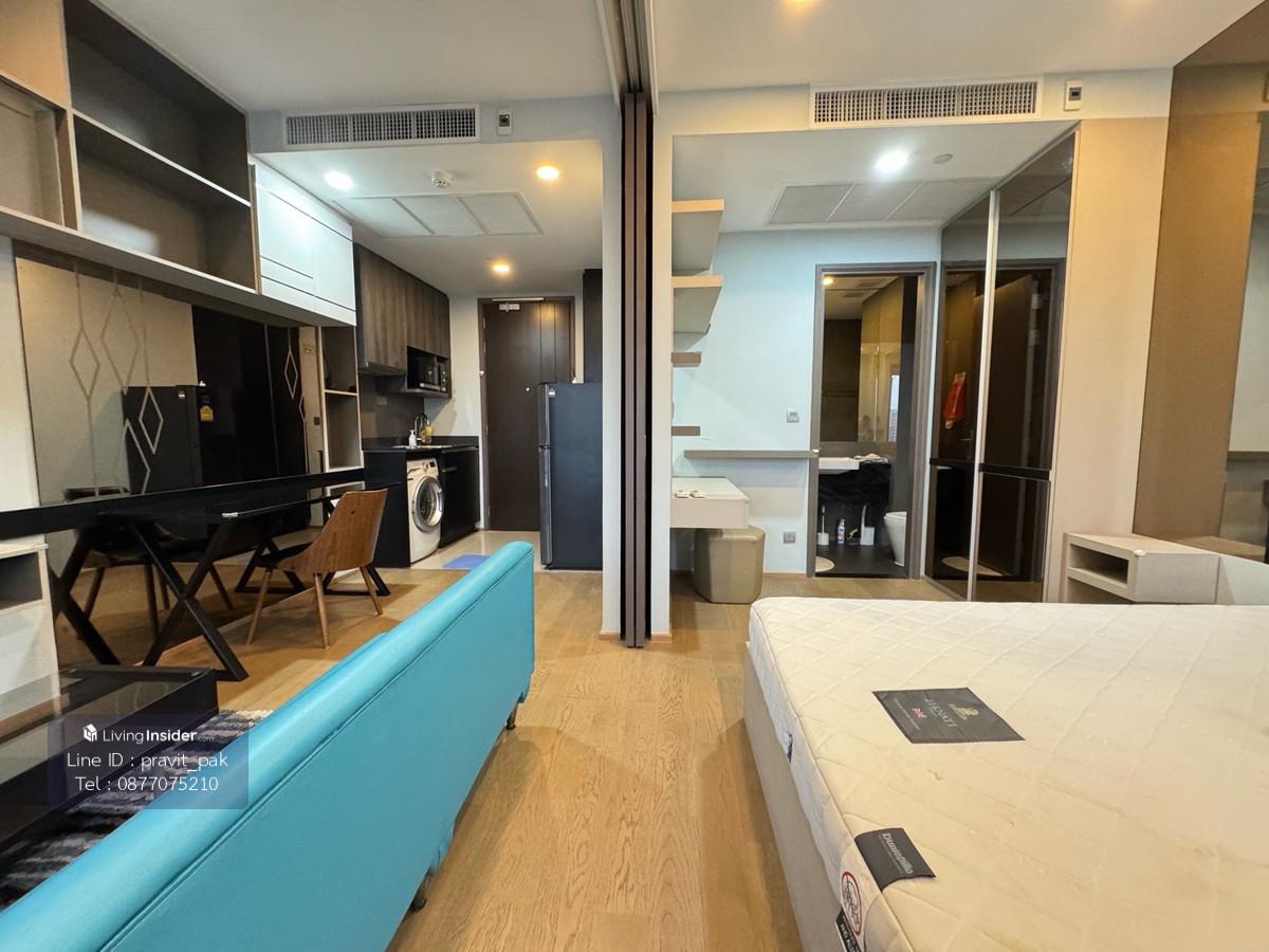 For rent: Ashton Chula Silom, 1 bedroom, high floor, Red Cross view, room with no defects, only 26,000 baht. Loading...