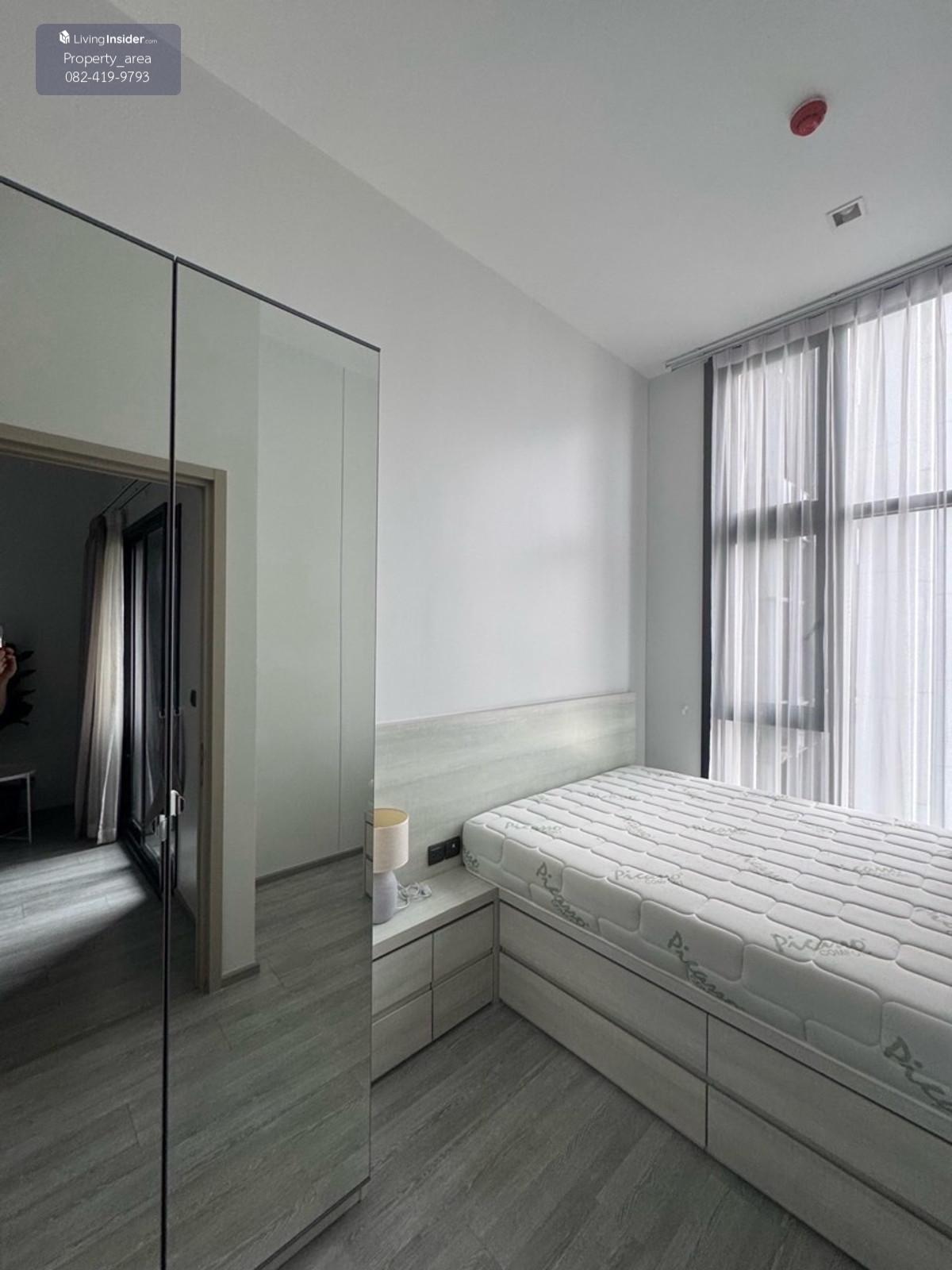 The Line Sukhumvit 101, new room decorated with telephone control. Fully furnished, ready to move in 1 bedroom, 1 bathroom Room size 27.8 sq m, 8th floor, swimming pool view. Located near BTS only 250 m. Loading...