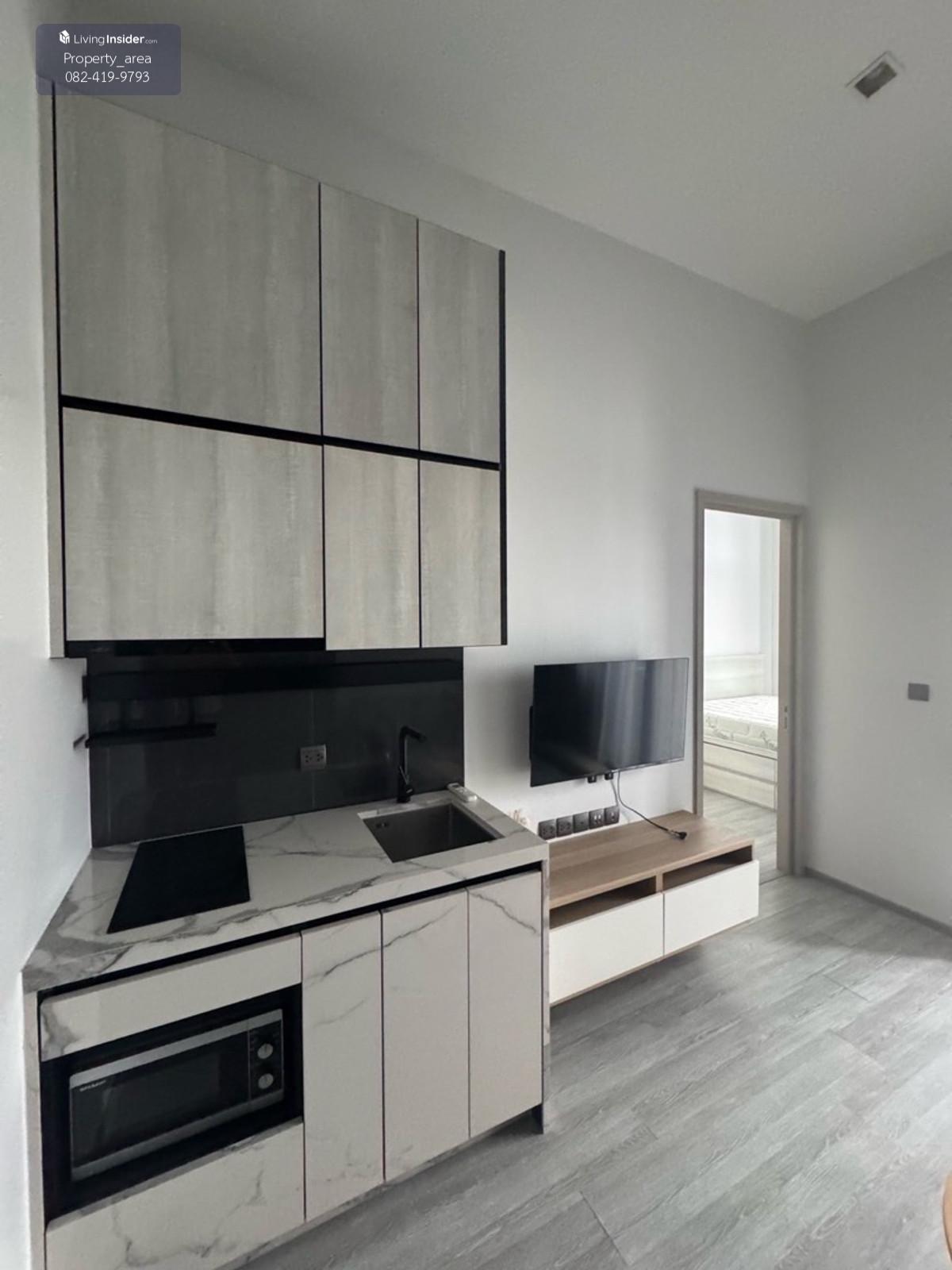 The Line Sukhumvit 101, new room decorated with telephone control. Fully furnished, ready to move in 1 bedroom, 1 bathroom Room size 27.8 sq m, 8th floor, swimming pool view. Located near BTS only 250 m. Loading...