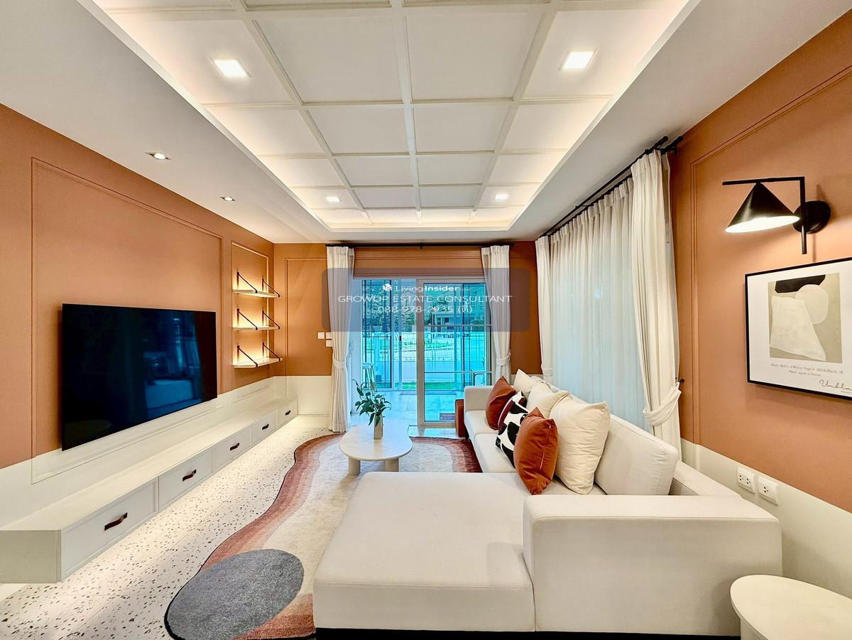 K-6596 Beautiful house, decorated, ready to move in, has EV Charger, Vilagio (2) Srinakarin-Bangna. Near Mega Bangna Loading...