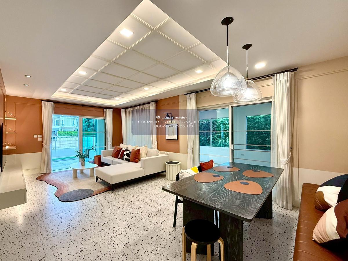 K-6596 Beautiful house, decorated, ready to move in, has EV Charger, Vilagio (2) Srinakarin-Bangna. Near Mega Bangna Loading...