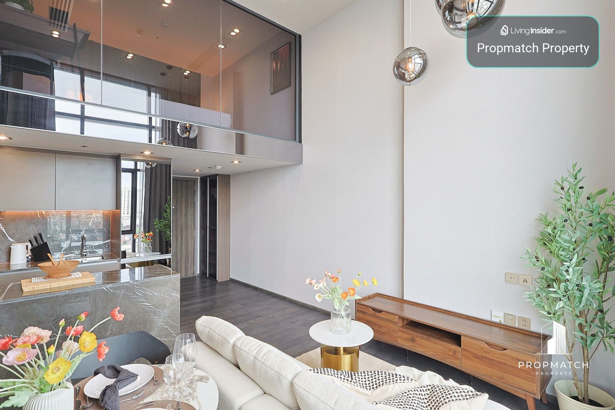 ✨Flash Deal ✨ Conner Ratchathewi( Duplex 1Bed 1Bath 50.6SQM.) พร้อมอยู่ ! เพียง 9,900,000บาท Tel.0981315848 @propmatch – รูปที่ 2