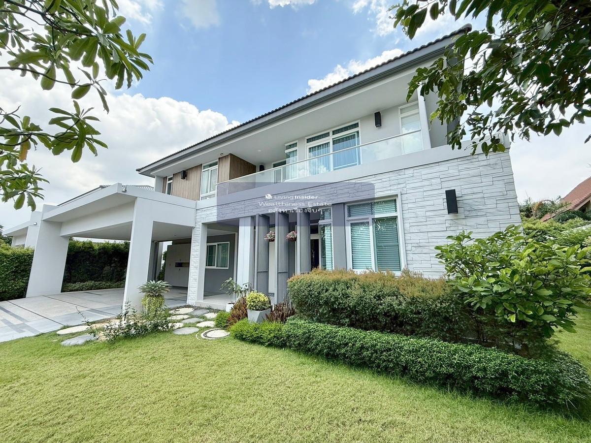🏡 Largest detached house for sale, Mantana 2 Motorway - New Krungthep Kreetha (Mantana 2 Motorway - New Krungthep Kreetha), Expandio house model, the largest house of the project. Opposite the central garden The best view in the project Loading...
