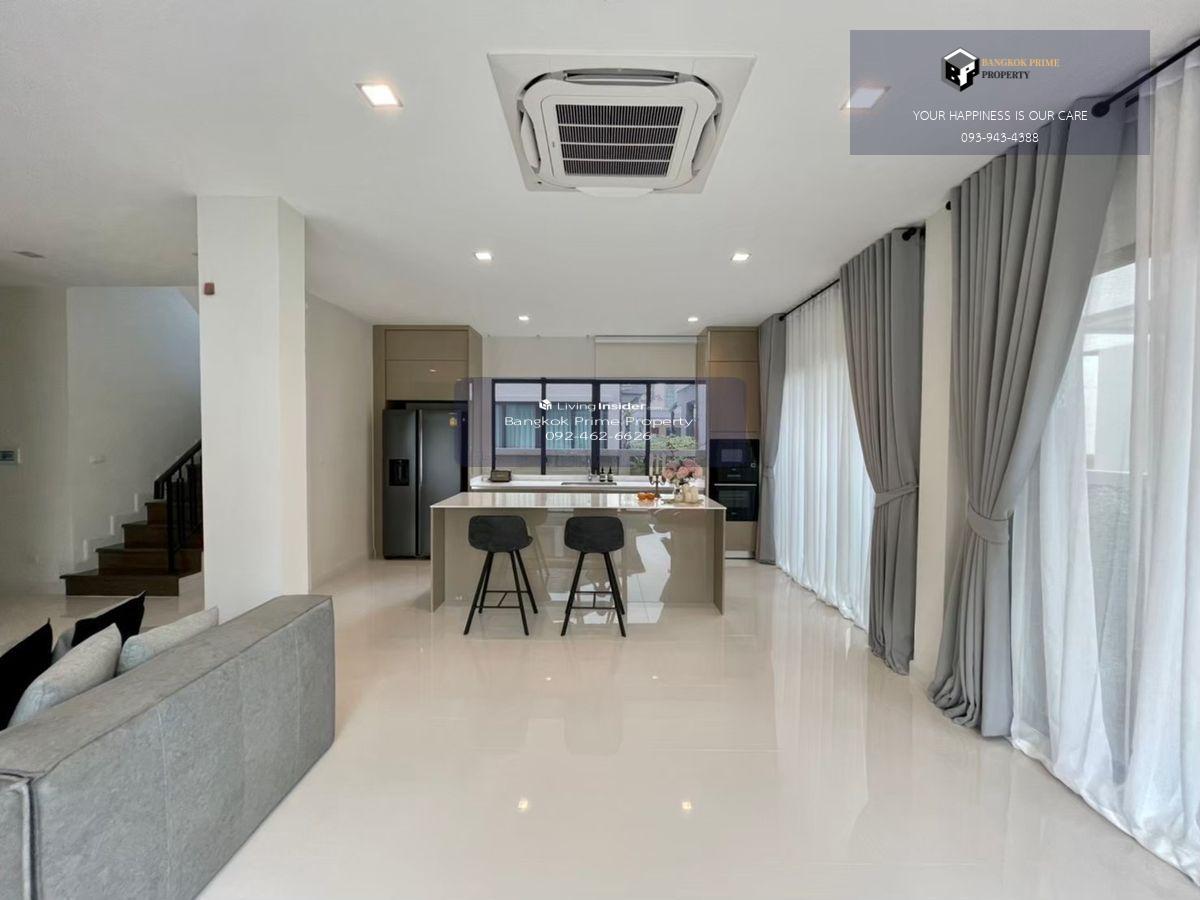 Bangkok Boulevard Rama 9 🏡 Single house decorated and ready to move in. Fully Furnished Detached House 拎包入住的独栋别墅 #2025102812596  Loading...