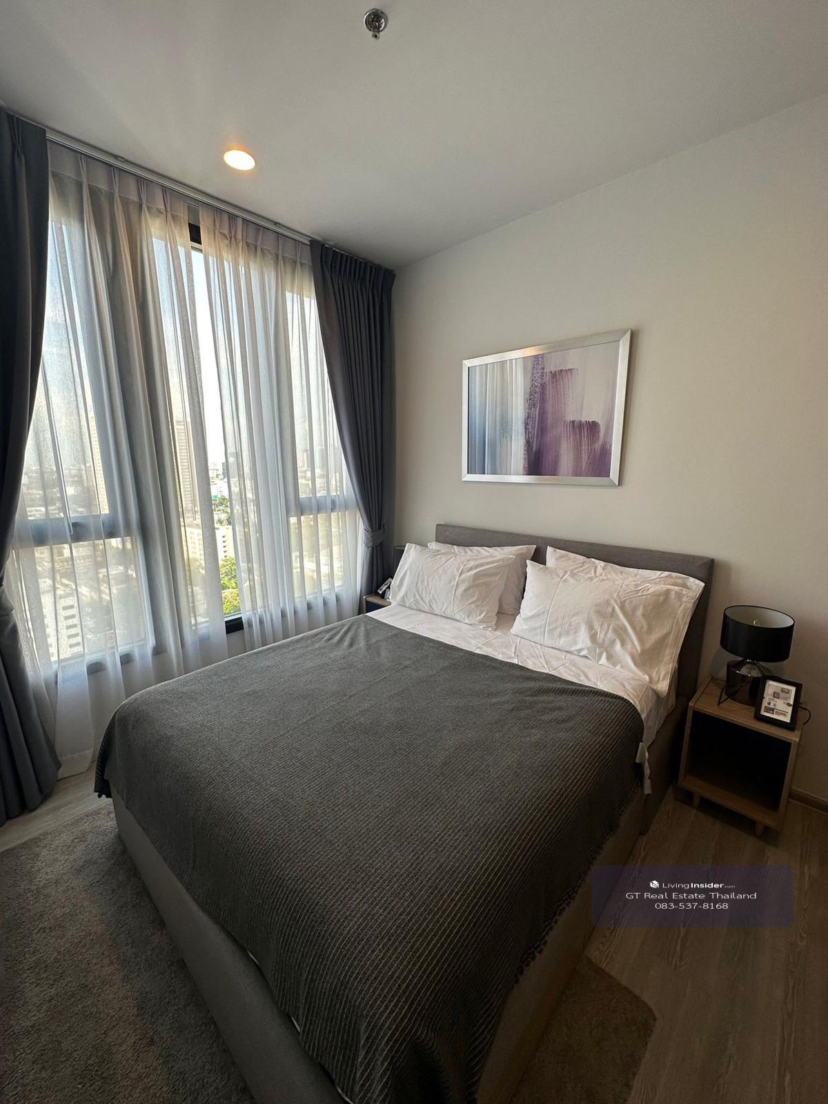 Condo XT Ekkamai, convenient travel, near BTS, there is a shuttle, beautiful room, fully furnished, ready to move in. Loading...