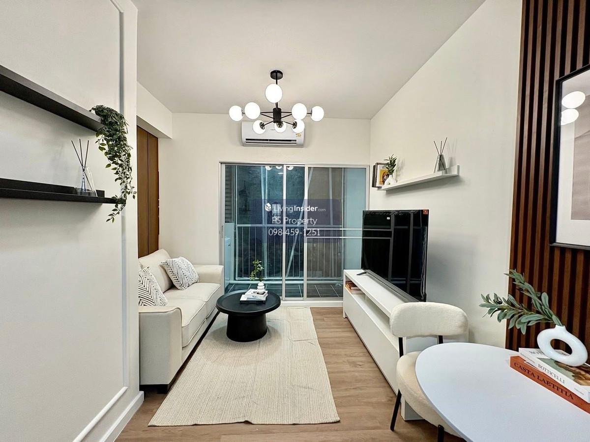 ให้เช่า 📍A Space Asoke - Ratchada 📍 เฟอร์นิเจอร์ และ เครื่องใช้ไฟฟ้าครบ ใกล้ MRT พระราม 9 Loading...