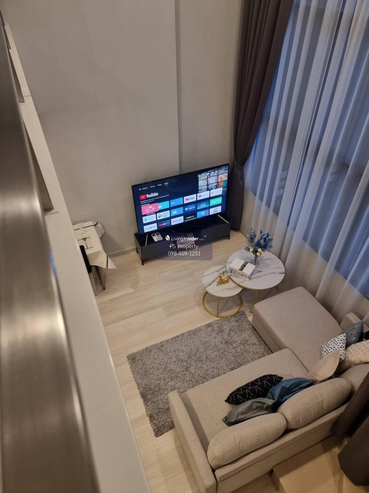 For rent ✨ Knightsbridge Prime Sathorn ✨ DUPLEX room with complete furniture and appliances Loading...