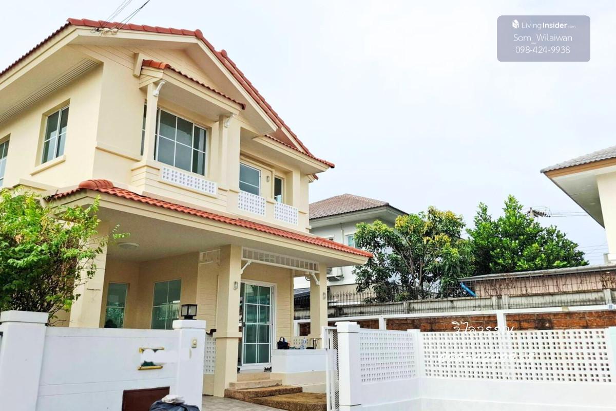 บ้านเดี่ยวหลังมุมในมีพื้นที่ ชัยพฤกษ์ 2 – ติดถนน 345 บางคูวัด เชื่อมต่อถนนกาญจนาภิเษก ราชพฤกษ์ กัลปพฤกษ์ ทางด่วนเชื่อมถนนแจ้งวัฒนะ Loading...