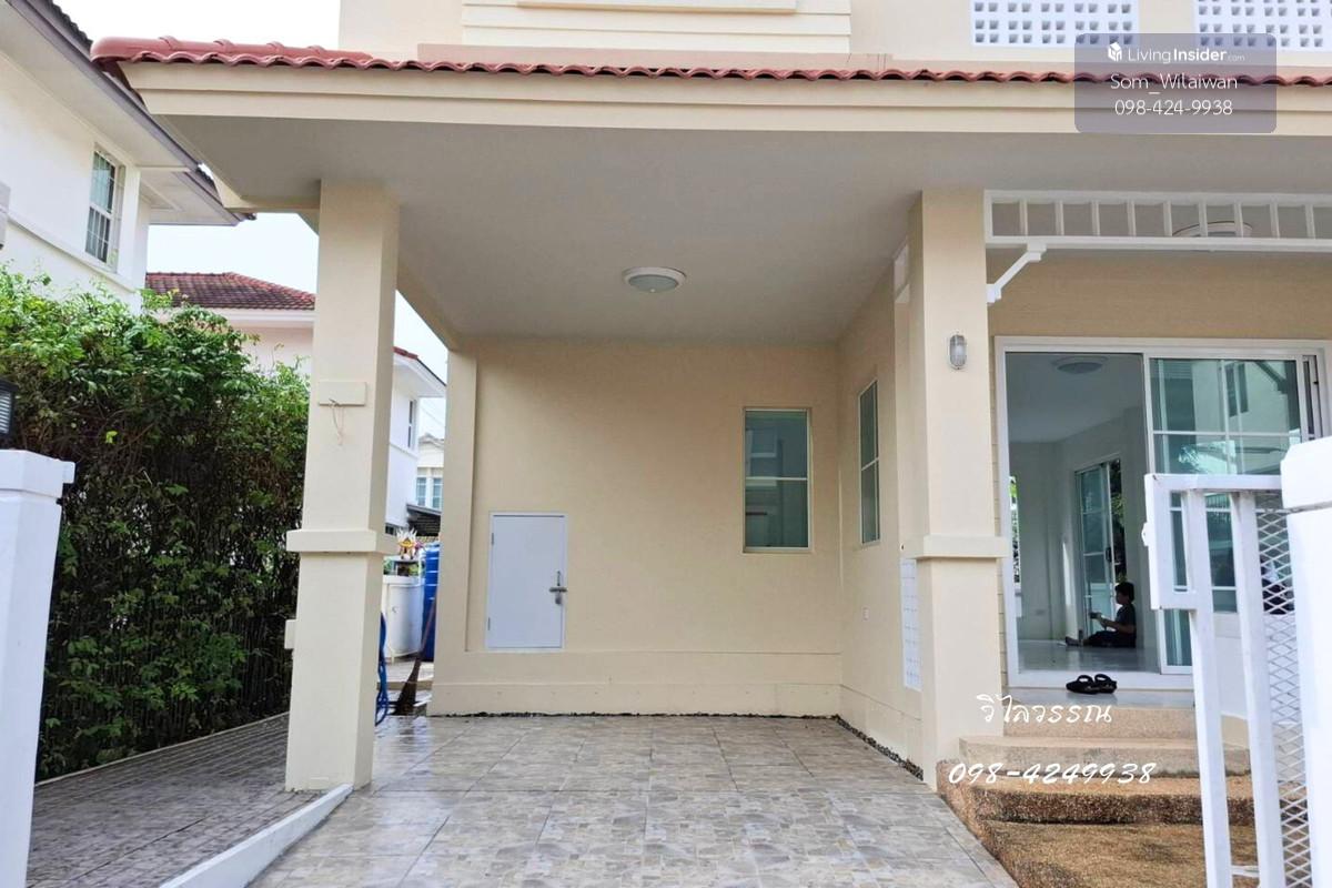 บ้านเดี่ยวหลังมุมในมีพื้นที่ ชัยพฤกษ์ 2 – ติดถนน 345 บางคูวัด เชื่อมต่อถนนกาญจนาภิเษก ราชพฤกษ์ กัลปพฤกษ์ ทางด่วนเชื่อมถนนแจ้งวัฒนะ Loading...