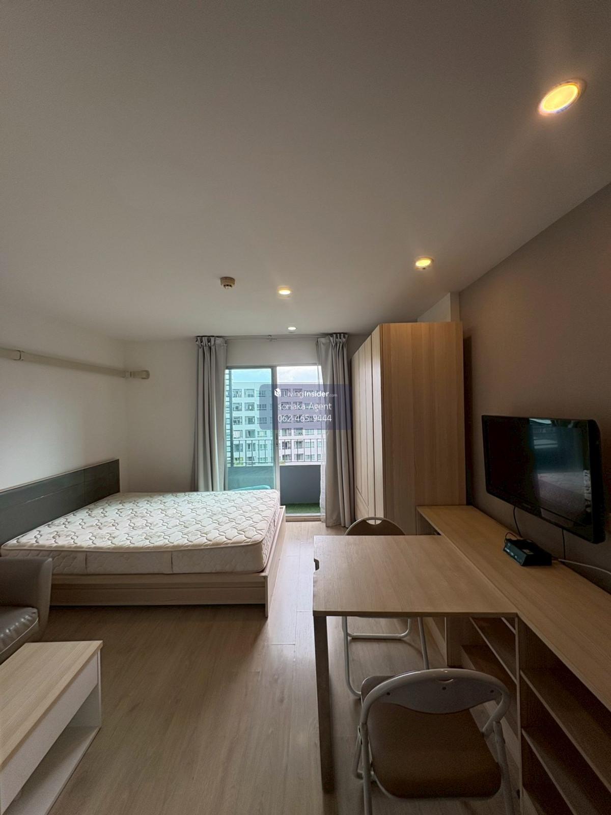 Ready to move in, Low Rise Condo: Elio Del Ray Sukhumvit 64, studio room, Building E, 7th floor, pool view, near BTS Punnawithi and Udomsuk. There is a BTS shuttle van. Loading...