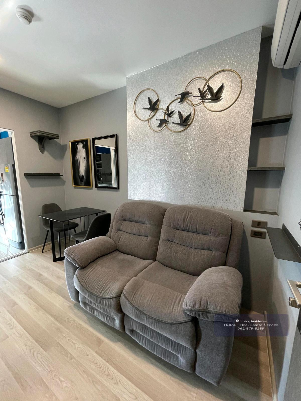 Centric Huai Khwang Station / 1 Bedroom (SALE WITH TENANT), เซ็นทริค ห้วยขวาง สเตชั่น / 1 ห้องนอน (ขายพร้อมผู้เช่า) TARN007 Loading...