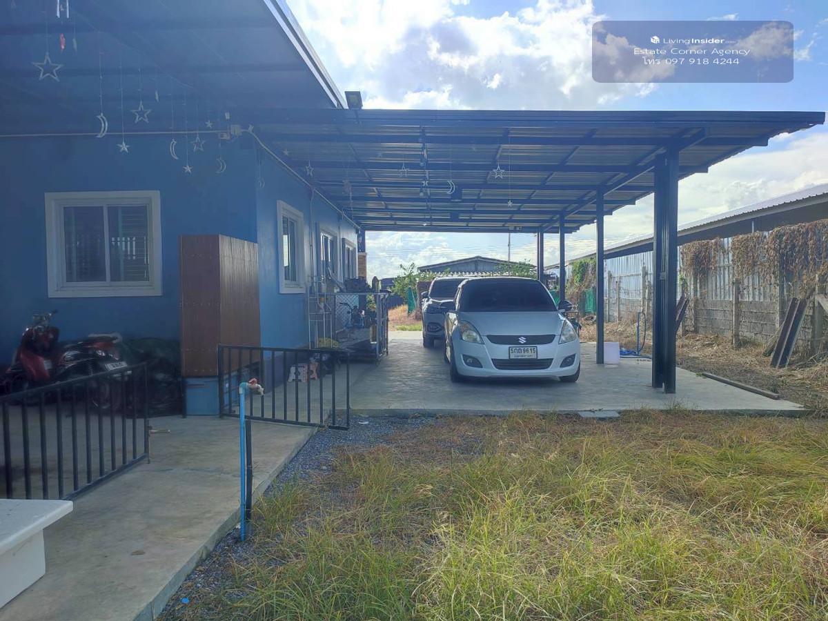 94777 - 1-story detached house for sale, size 261.2 sq m, Yang Muang Subdistrict, Tha Maka District, Kanchanaburi Province, near the M81 Bang Yai - Kanchanaburi Expressway. Loading...