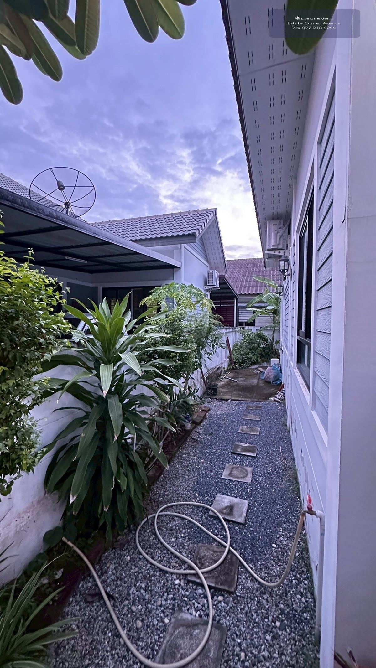 94893 - Single-storey detached house for sale, 58 sq m., Naraville Village, good location, near Amata Nakorn Industrial Estate, Phan Thong, Chonburi. Loading...