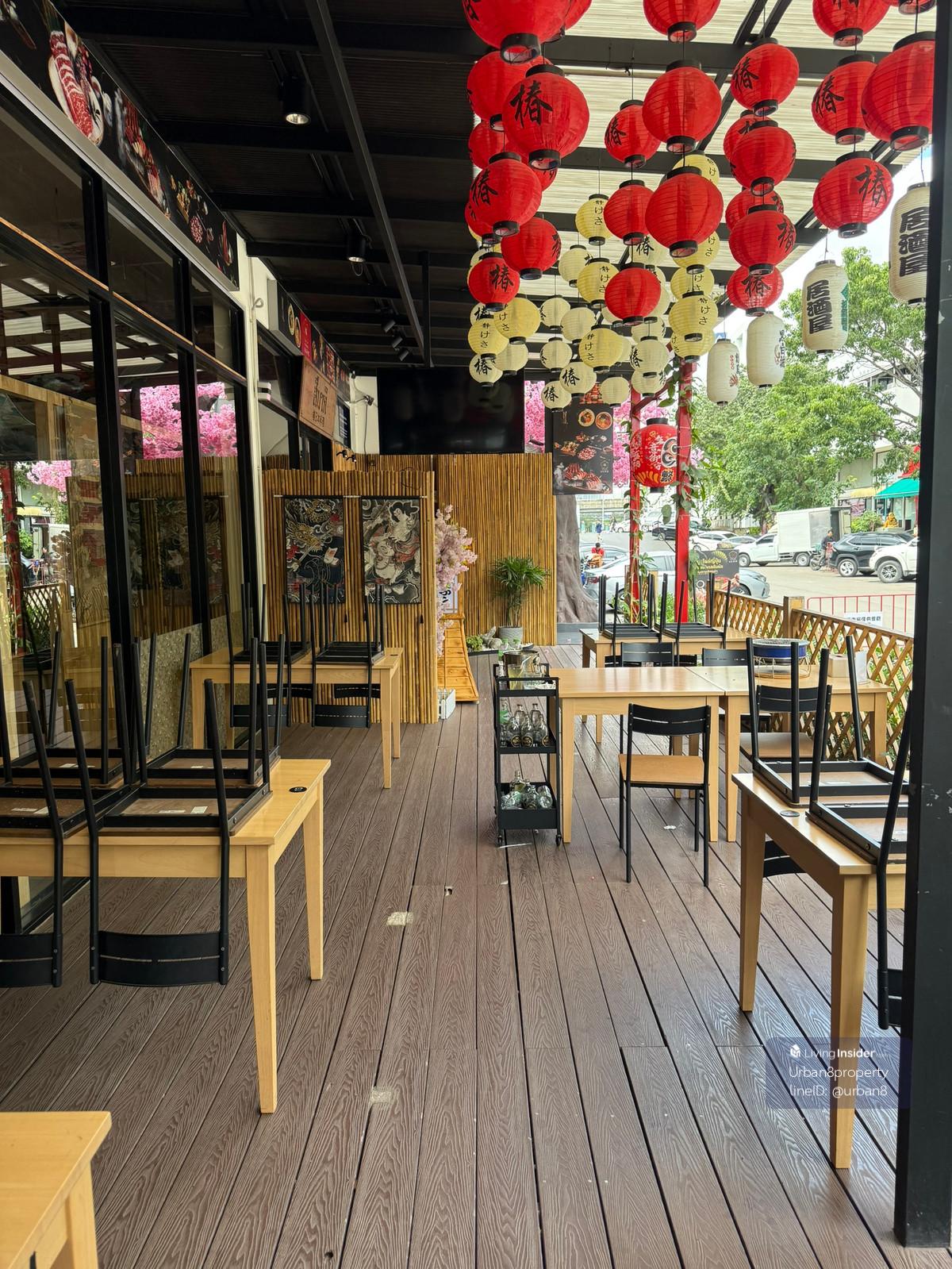 ★Tsubaki Japanese Restaurant for lease, area 150 sq m., 2 floors, in the heart of the city, RCA area, very convenient to travel. Loading...