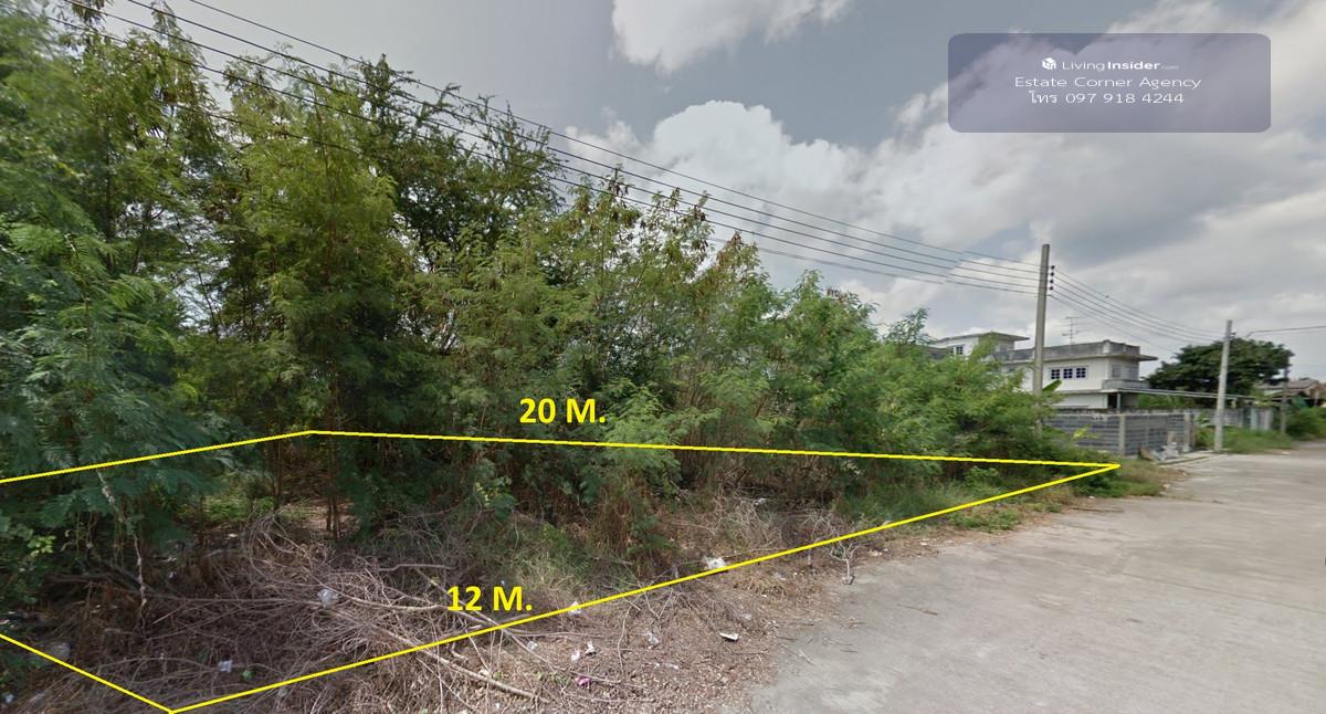 95059 - Sell/rent empty land 60 sq m. next to the road in Soi Pracha Uthit 90 – width 12 m. suitable for building a house/shop. Loading...
