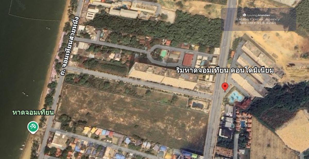 95057 - For sale/rent Studio suite on Jomtien Beach, condominium, suitable for investment. Loading...