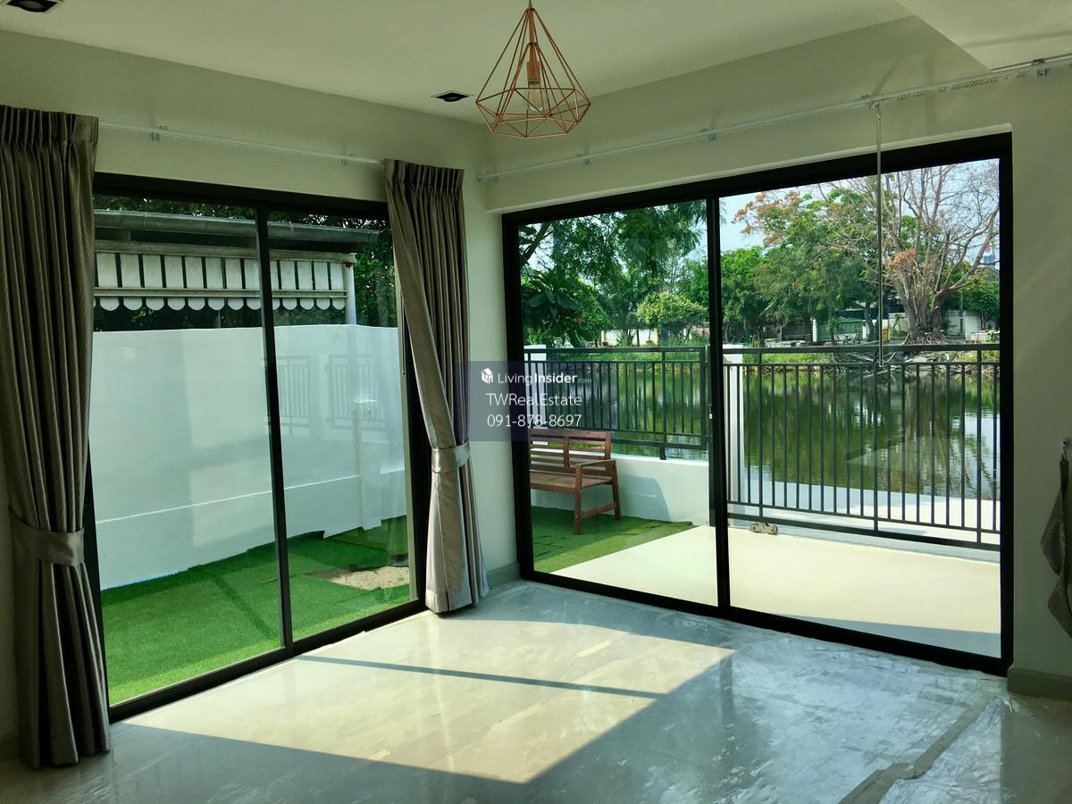Modern 2-Storey Detached House for Rent with Lake View | Maniya Village, Praditmanutham – Ekkamai–Ramintra Architect-Designed Home with Open Living Space and Private Garden in Bangkok’s Prime Residential Zone Loading...