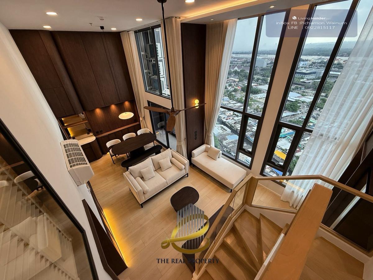 3Beds 2Baths💎Life Rama4 Asoke💎river view✨Rare layout✨Tel: 0922815117  Loading...