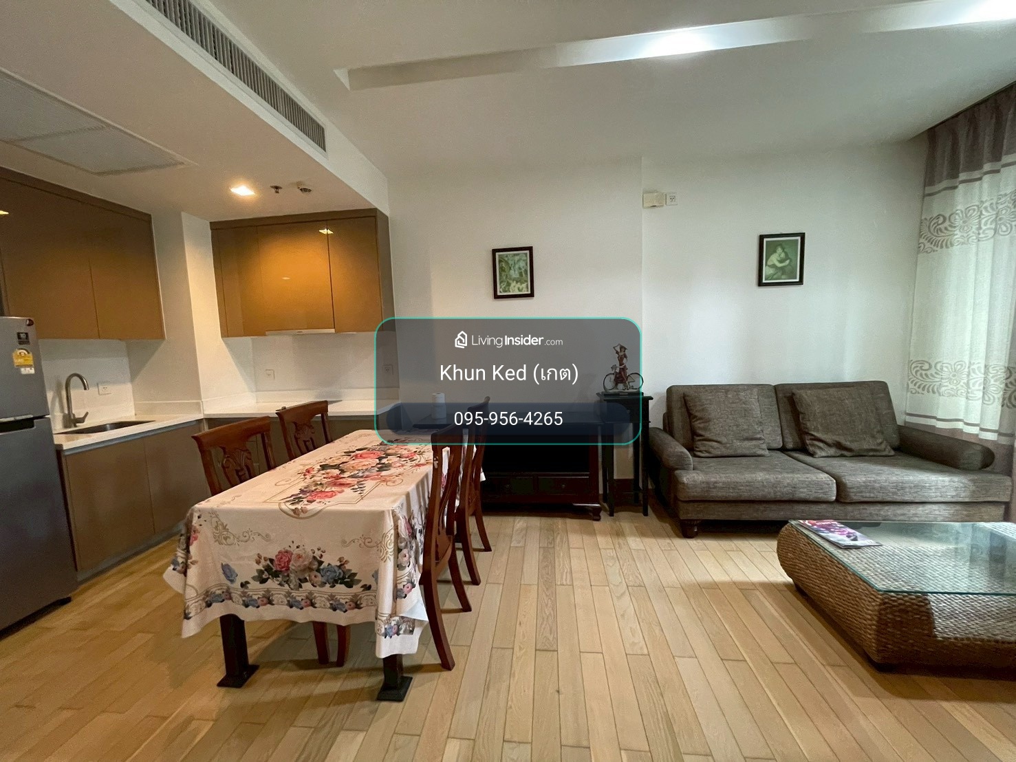 (FOR RENT)  คอนโด Siri at Sukhumvit ราคาดี! ห้องกว้างอยู่สบาย 1นอน 50 ตร.ม. เฟอร์+เครื่องใช้ไฟฟ้าครบ พร้อมเข้าอยู่ ㅡ ใกล้ 🚆BTS ทองหล่อ – รูปที่ 2
