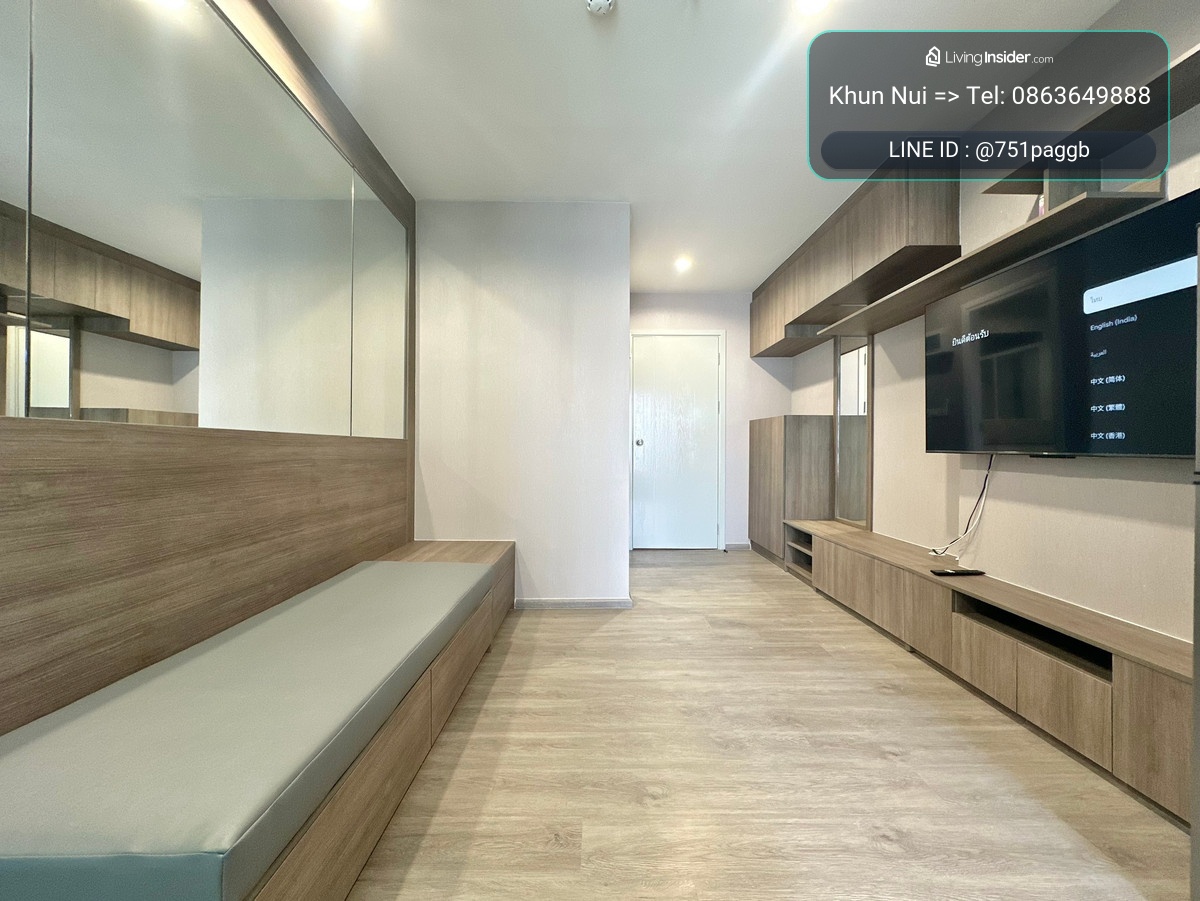  ให้เช่า Regent Home Bangna คอนโดใหม่ ห้องใหม่ 1ห้องนอน +walk in closet ใกล้บีทีเอส บางนา 400 ม., เดินสบาย ใกล้ไบเทคบางนา**LINE: @751paggb / TEL: 0863649888 – รูปที่ 3