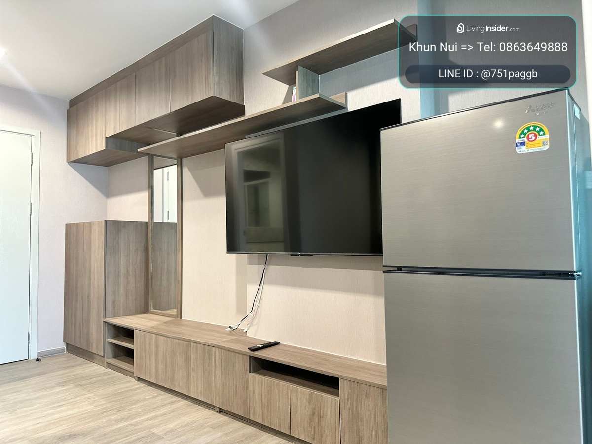  ให้เช่า Regent Home Bangna คอนโดใหม่ ห้องใหม่ 1ห้องนอน +walk in closet ใกล้บีทีเอส บางนา 400 ม., เดินสบาย ใกล้ไบเทคบางนา**LINE: @751paggb / TEL: 0863649888 – รูปที่ 4