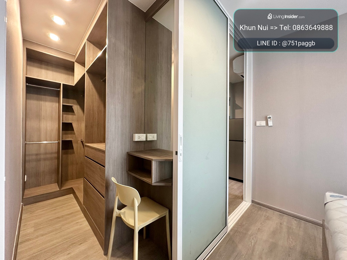  ให้เช่า Regent Home Bangna คอนโดใหม่ ห้องใหม่ 1ห้องนอน +walk in closet ใกล้บีทีเอส บางนา 400 ม., เดินสบาย ใกล้ไบเทคบางนา**LINE: @751paggb / TEL: 0863649888 – รูปที่ 2