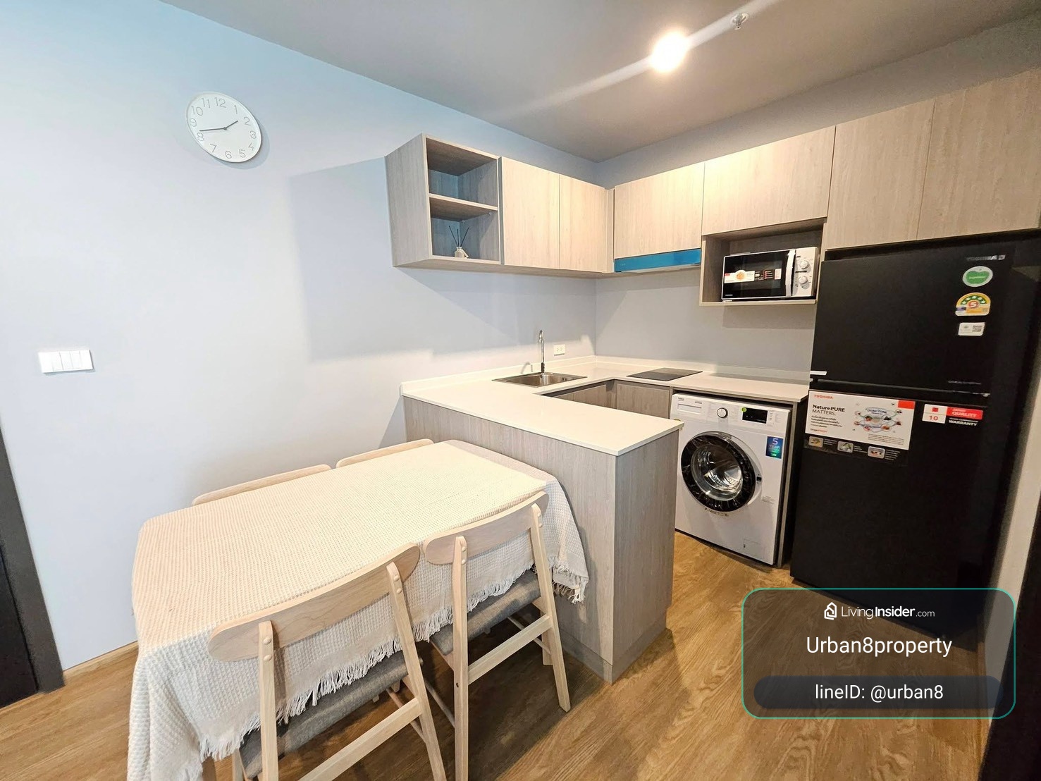 ★ Nue Evo Ari ★ 35 ตรม.,ชั้น 16(2 ห้องนอน 1 ห้องน้ำ), ★ใกล้ BTS อารีย์★ใกล้ Community , La Villa อารีย์, GUMP’s Ari★ สิ่งอำนวยความสะดวกมากมาย★ เครื่องใช้ไฟฟ้าครบครัน★  – รูปที่ 3