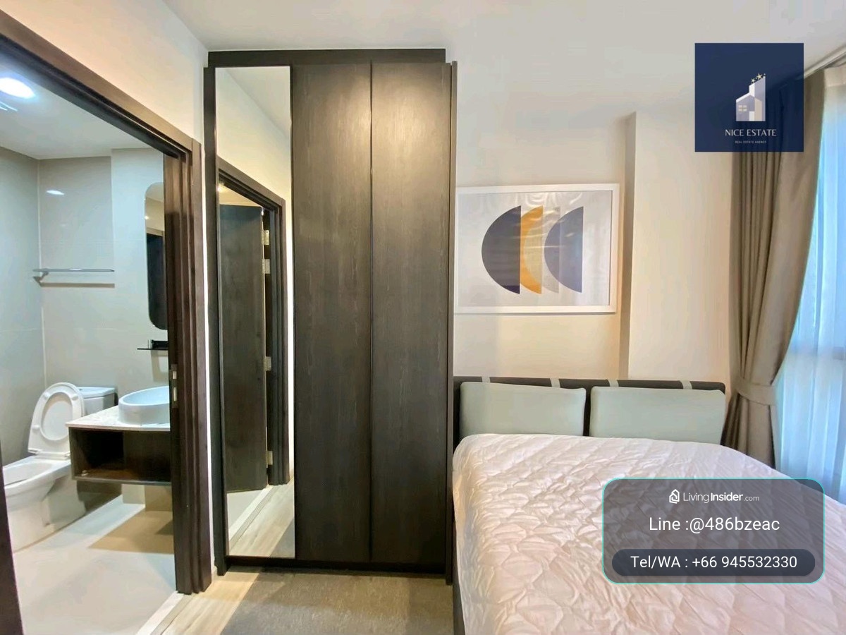 XT Huaikhwang 1Bed 1Bath close to elevator take garden view – รูปที่ 4