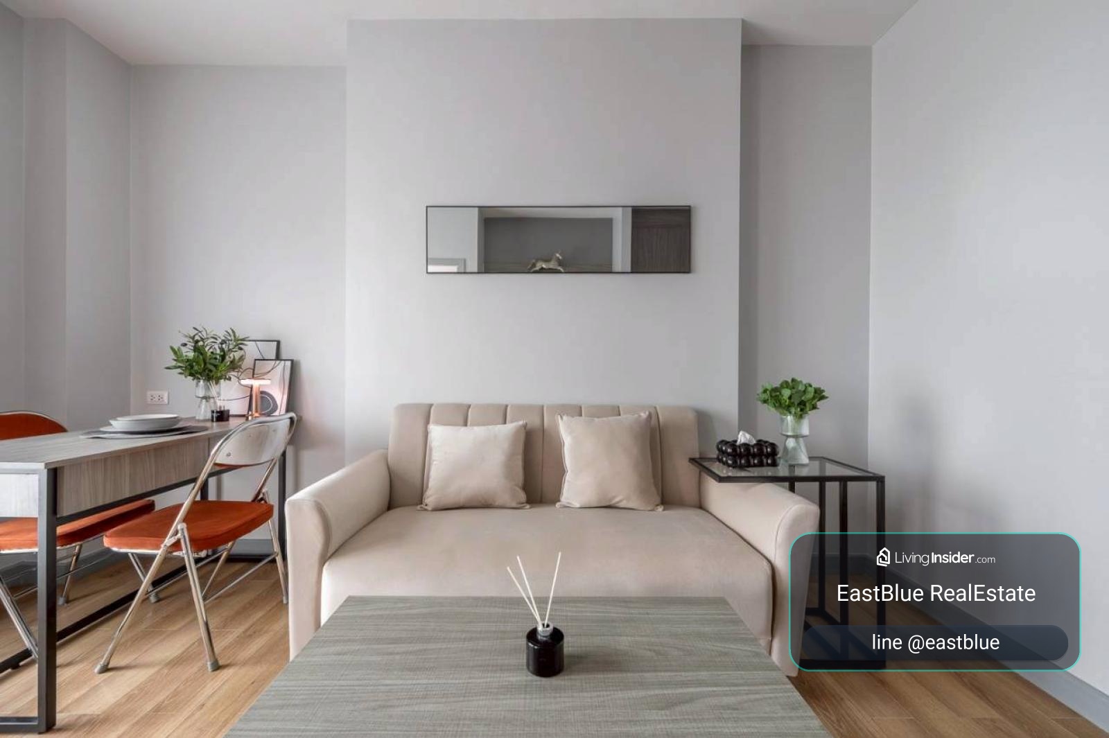 Ready-to-move-in condominium Chapter One Midtown Ladprao 24
1 bedroom next to BTS/MRT Ladprao for only 16,000 Baht/month! 0642748883 – รูปที่ 3