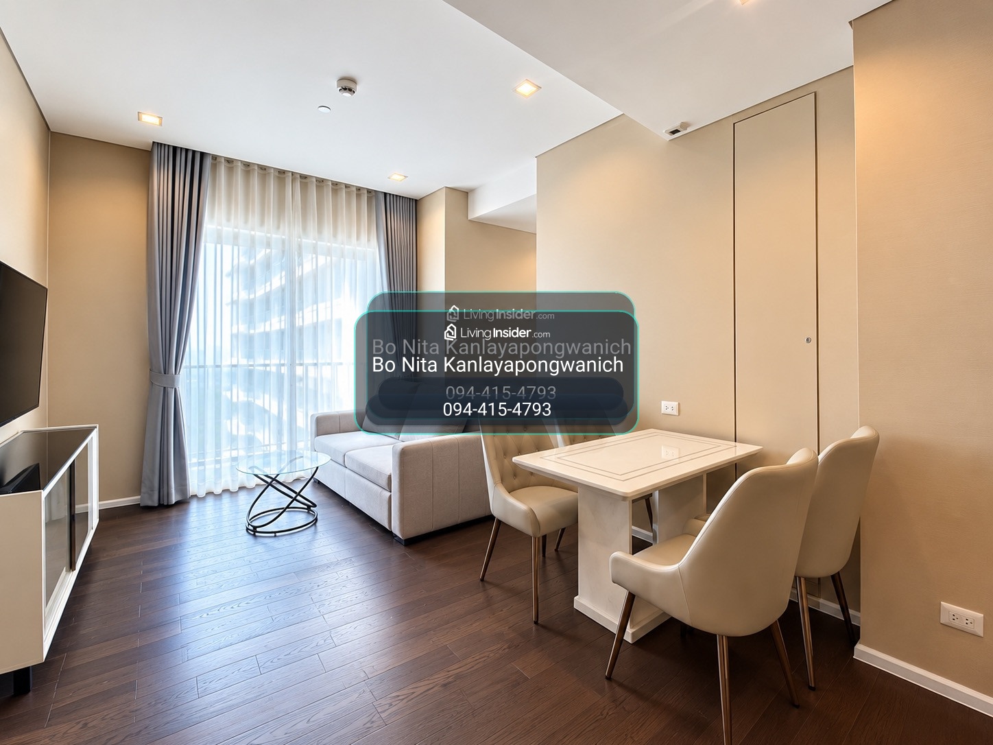 ให้เช่าด่วน ‼️ห้องใหม่แกะกล่อง คอนโด The Saint Residences (เดอะ เซนต์ เรสิเดนเซส)  ห้องสวย วิวดี พร้อมให้เข้าพักแล้วค่ะ  – รูปที่ 4