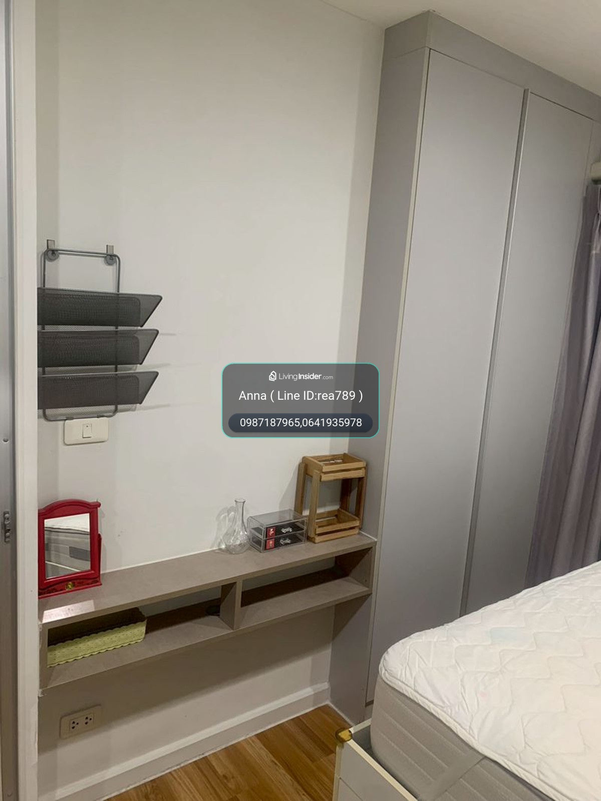 ห้องชั้นสูง วิวสวย สภาพสะอาด ห้องเย็นมาก   ห้องพร้อมอยู่ได้เลย ***  ให้เช่า V condo ฉลองกรุง ใกล้ม.ลาดกระบัง ใกล้สุวรรณภูมิ  ใกล้นิคมลาดกระบัง – รูปที่ 3
