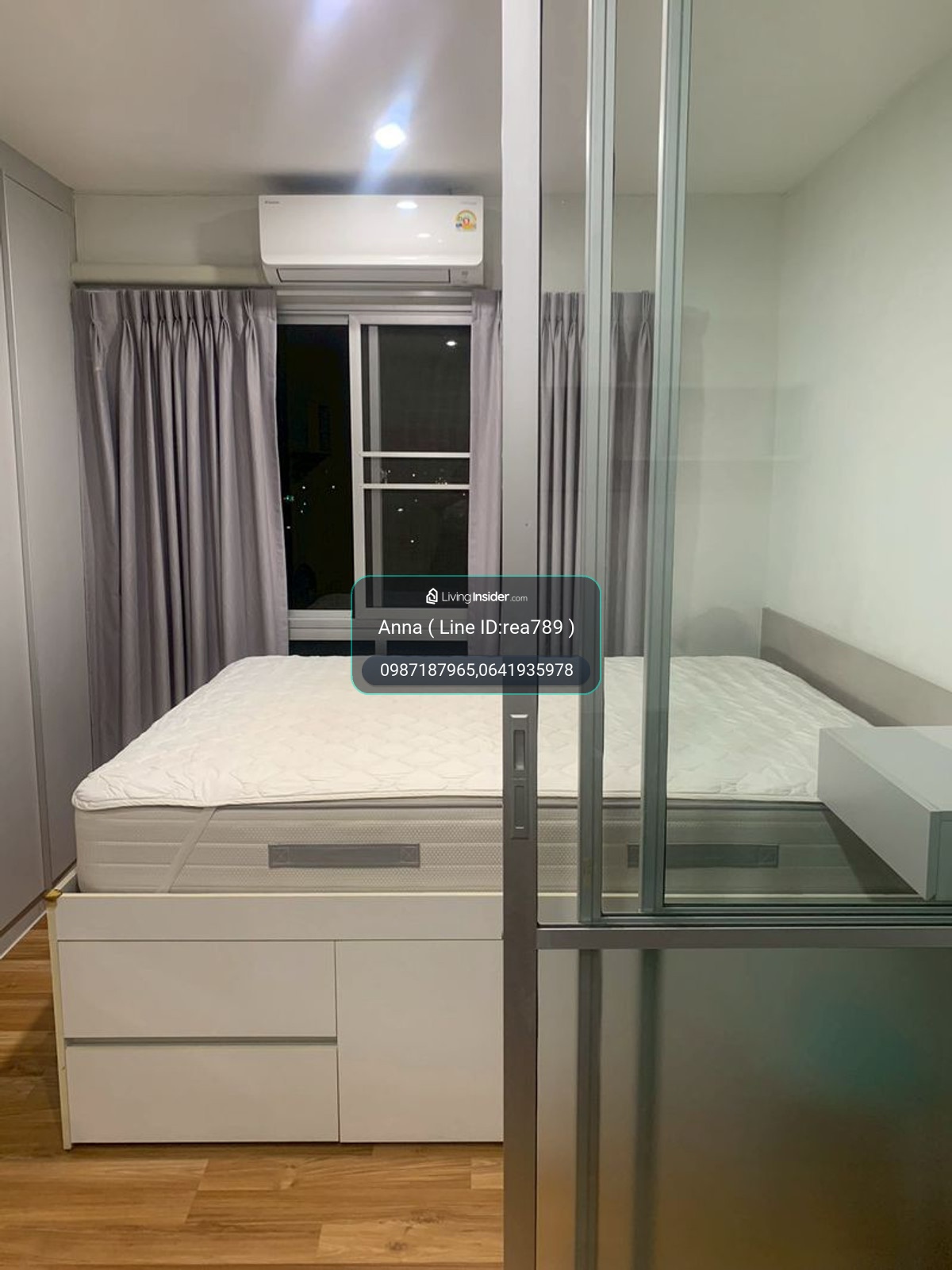 ห้องชั้นสูง วิวสวย สภาพสะอาด ห้องเย็นมาก   ห้องพร้อมอยู่ได้เลย ***  ให้เช่า V condo ฉลองกรุง ใกล้ม.ลาดกระบัง ใกล้สุวรรณภูมิ  ใกล้นิคมลาดกระบัง – รูปที่ 2