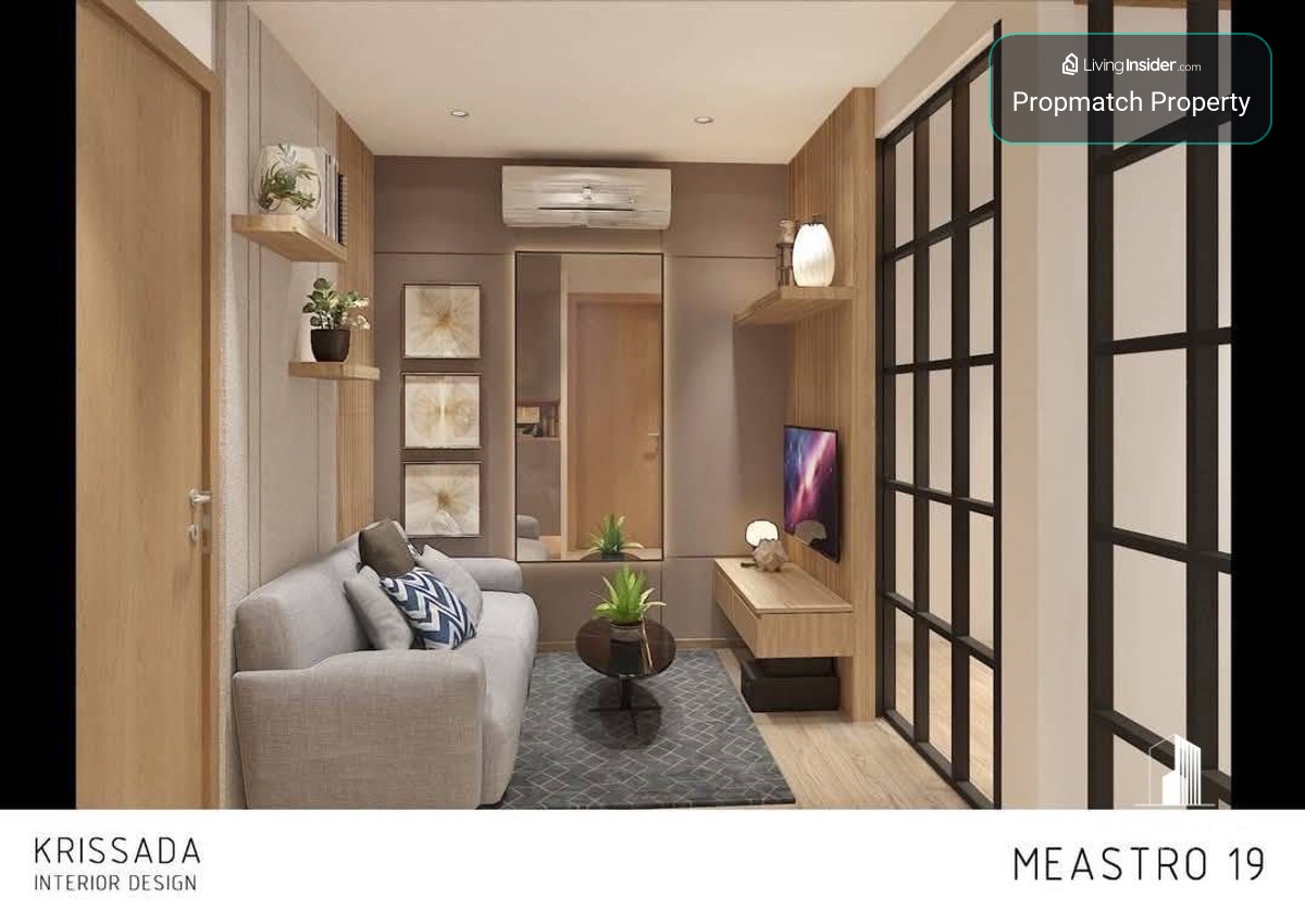 ✨Flash Deal ✨ Maestro 19 ( 1Bed 1Bath 29SQM.) พร้อมอยู่ ! เพียง 2,800,000 บาท Tel.0981315848 @propmatch – รูปที่ 2