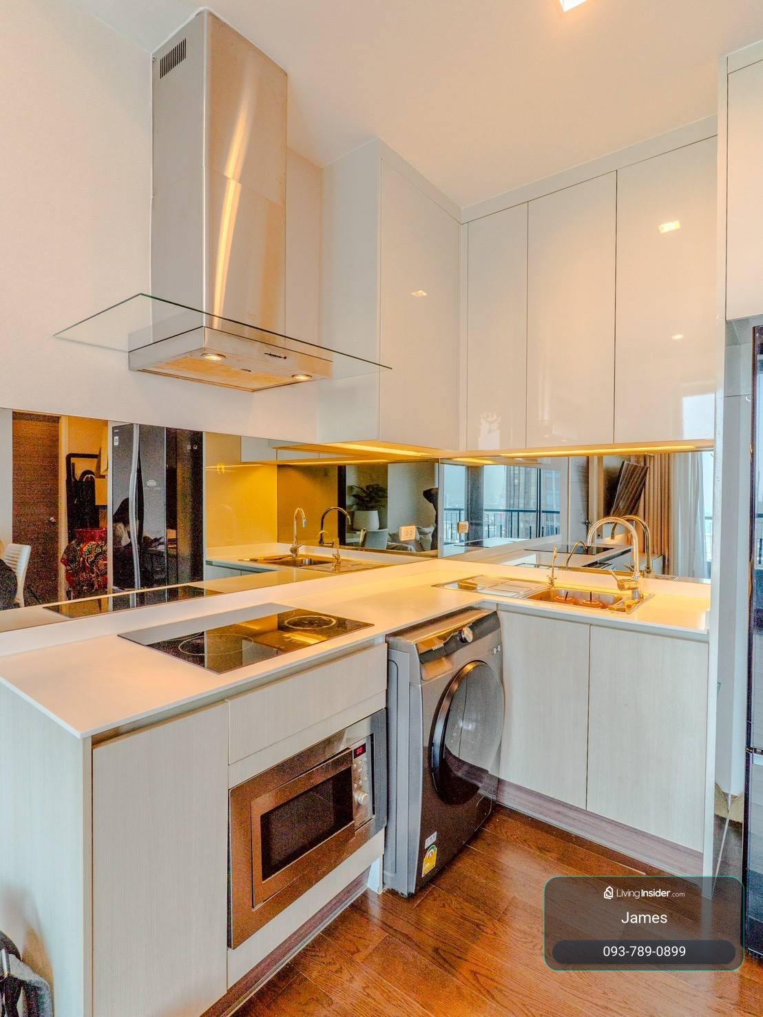 ห้องตำแหน่งมุมพิเศษ เป็นส่วนตัวไม่ติดใคร ติด MRT เพชรบุรี / Q Asoke 2 Bed 60 sq.m. โทร 0937890899 – รูปที่ 2