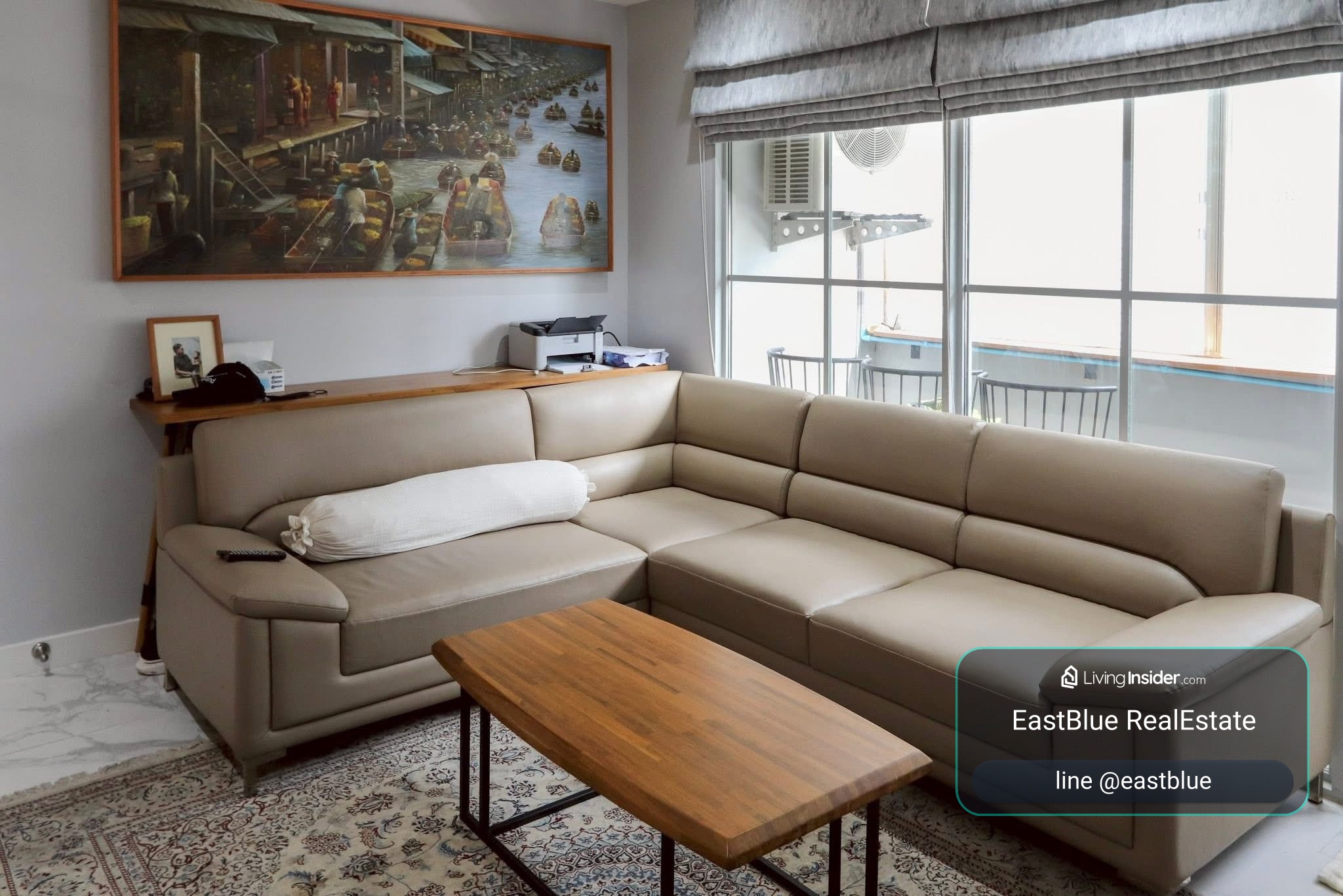 For Rent: Baan Thanon Sarasin 2 Bed 93 sqm near BTS Ratchadamri 70,000 THB/month – รูปที่ 2