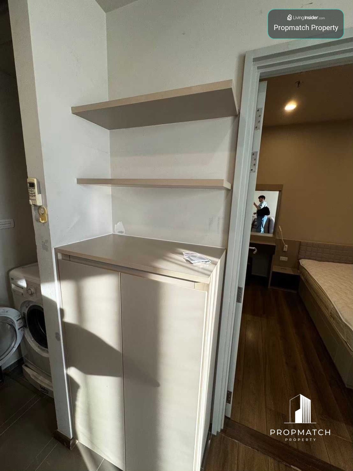 ✨Flash Deal ✨Onyx Phahonyothin( 1Bed 1Bath 31SQM.) แต่งครบพร้อมอยู่ !! เพียง  16,500 บาทต่อเดือน Tel.0981315848 @propmatch – รูปที่ 4