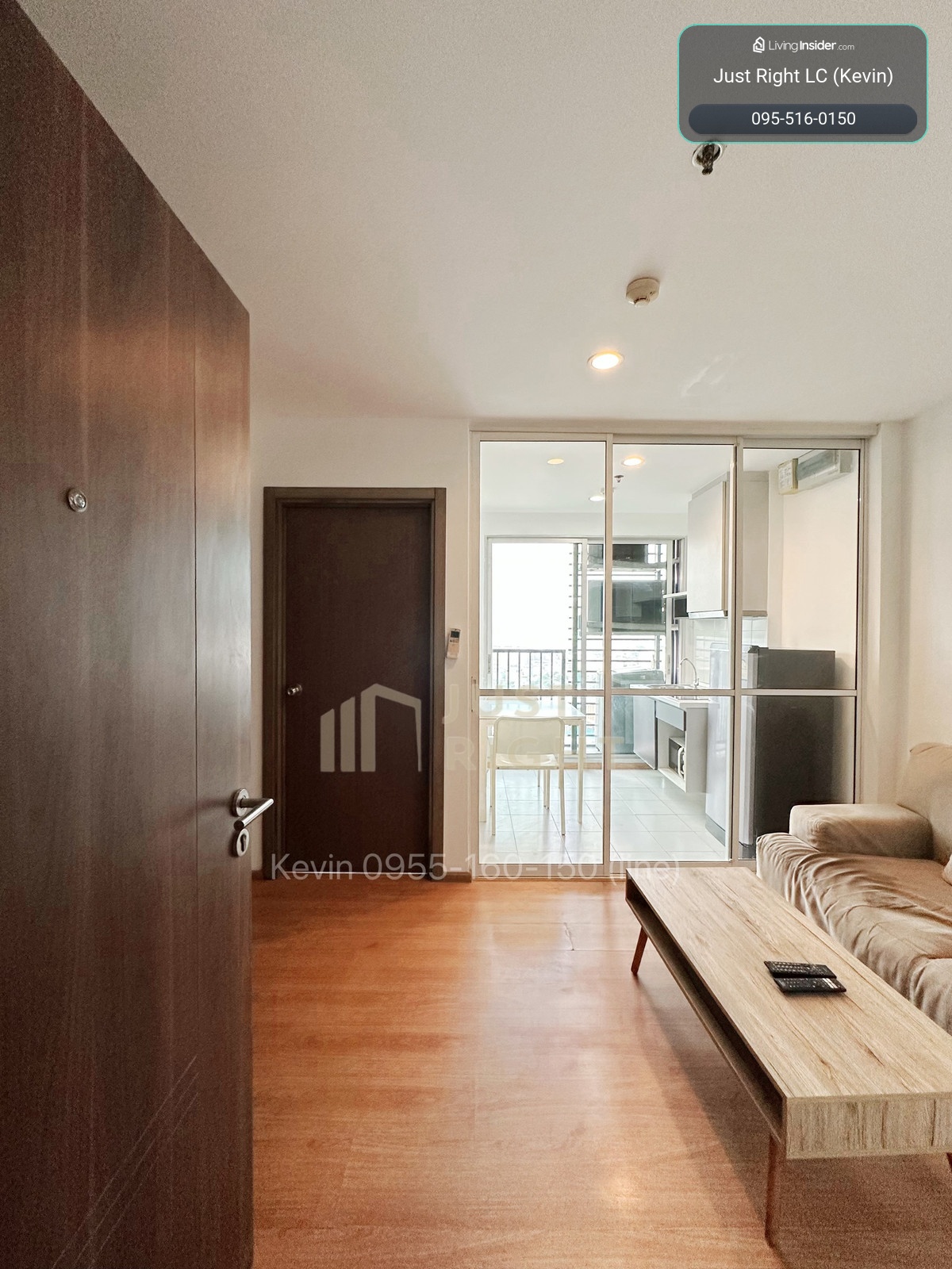 ให้เช่า The Base Sukhumvit 77, 1 ห้องนอน 1 ห้องน้ำ 31* ตรม. ชั้น 2x  ตึก B เฟอร์ครบ เครื่องใช้ไฟฟ้าครบ ราคาพิเศษ 16,000 บาท/เดือน สัญญา 1 ปีเท่านั้น – รูปที่ 2