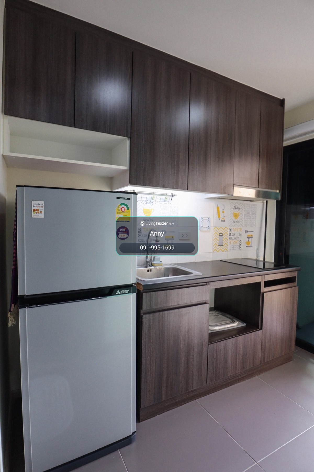 ซื้อถูกกว่าเช่า D-Mark Condo@Sutthisan สภาพห้องใหม่มาก (ขายพร้อมผู้เช่า พร้อมลงทุน) – รูปที่ 4