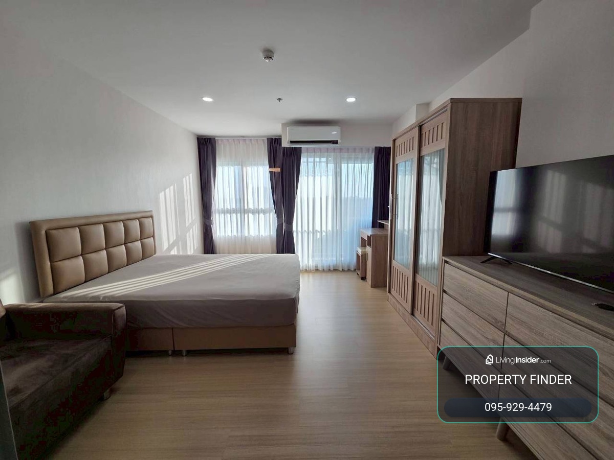 PFD-07774 ให้เช่า Supalai Veranda Sukhumvit 117 (ศุภาลัย เวอเรนด้า สุขุมวิท 117) คอนโดสไตล์รีสอร์ท ใกล้ BTS ปู่เจ้า ห้อง Studio กว้าง 29 ตรม. ราคาคุ้มค่า – รูปที่ 2