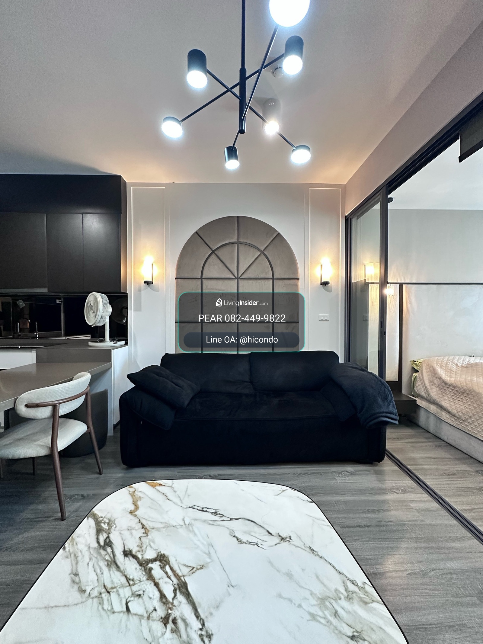 ให้เช่า Ideo Chula Samyan - 2 Bed / 2 Bath 57.45 ตรม | 45,000 | 082-4499822 แพรวา – รูปที่ 2