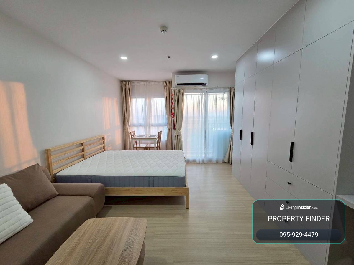  PFD-07797 ให้เช่า Supalai Veranda Sukhumvit 117 (ศุภาลัย เวอเรนด้า สุขุมวิท 117) คอนโดสไตล์รีสอร์ท ใกล้ BTS ปู่เจ้า ห้อง Studio กว้าง 29 ตรม. ราคาคุ้มค่า – รูปที่ 4