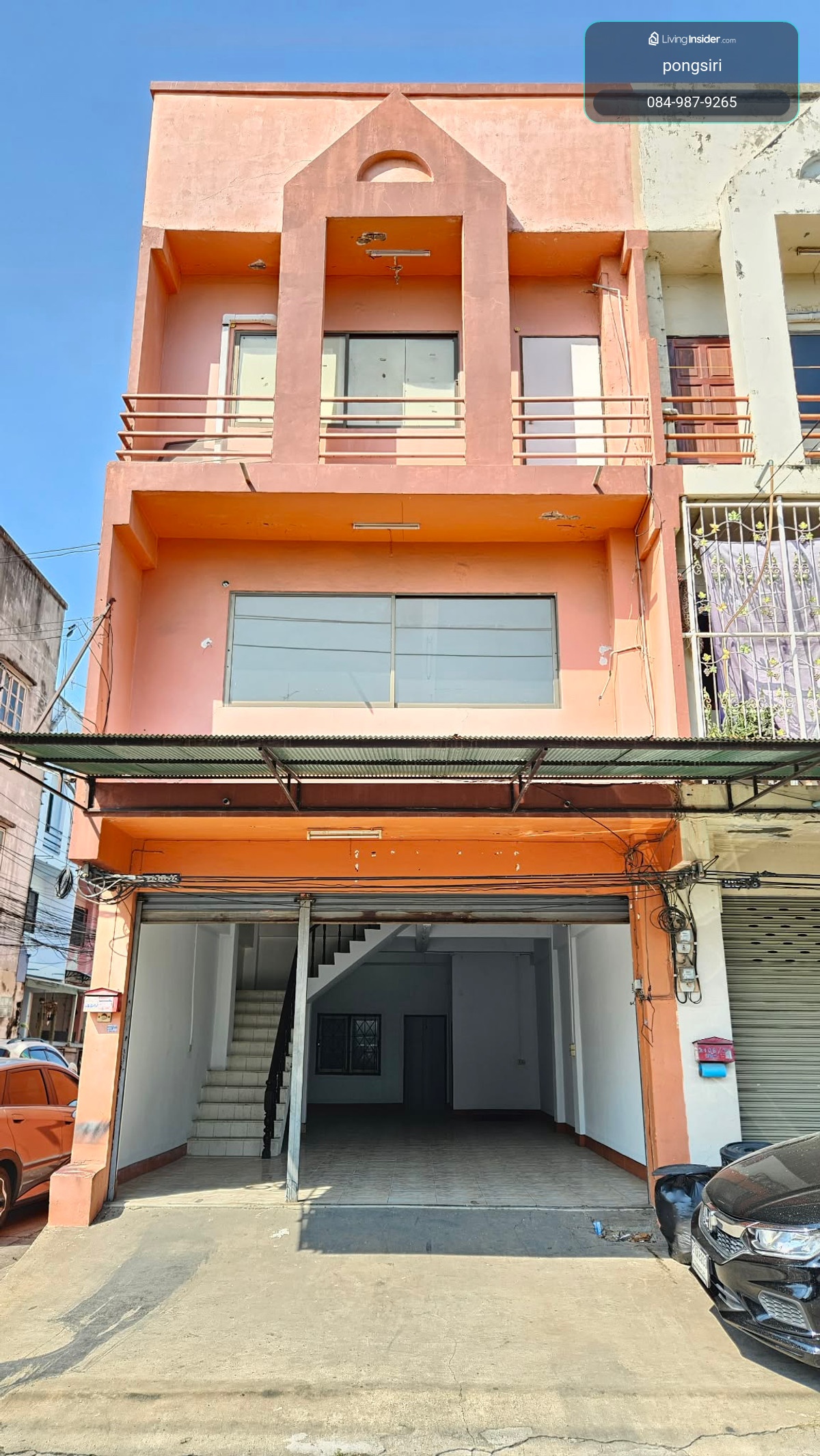 ขายบ้าน ตึกแถว 3 ชั้น ขนาด 20 ตรว. ซอยภัทรนิเวศน์ เทพารักษ์ หลังมุม ติดถนน  – รูปที่ 3