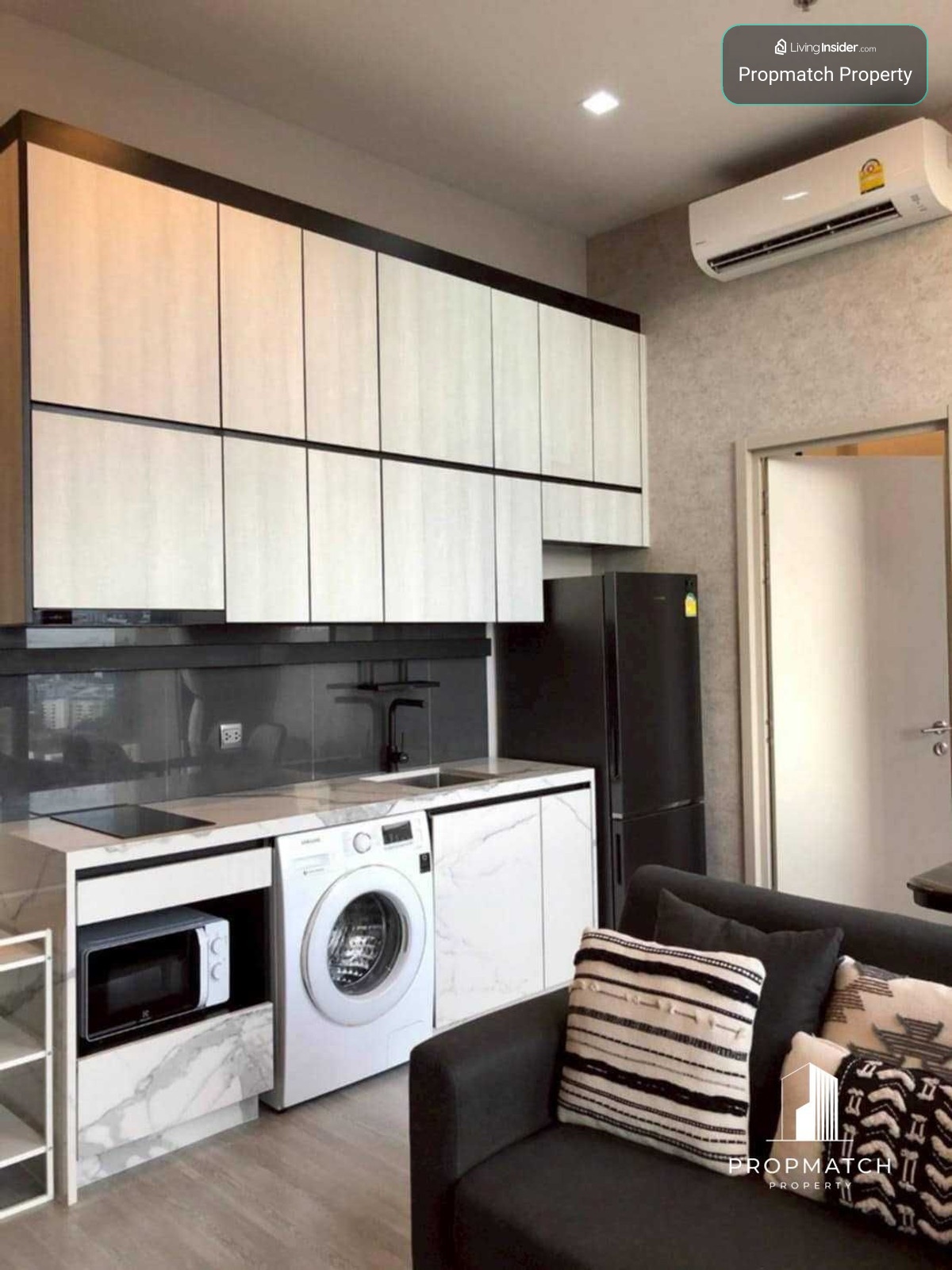 ✨Flash Deal ✨The Line Sukhumvit 101 (1Bed 1Bath 32SQM.) พร้อมอยู่ ! เพียง 24,000 บาทต่อเดือน Tel.0981315848 @propmatch – รูปที่ 3
