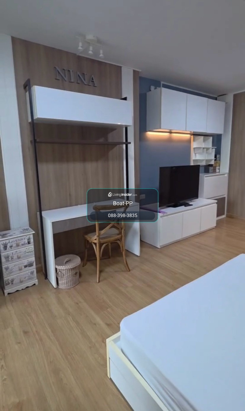 ห้องสวยมาก-เช่า 10,000 บาท ** ห้องสตูดิโอ ** คอนโด ศุภาลัย ปาร์ค ราชพฤกษ์ - เพชรเกษม ** ติดรถไฟฟ้า บางหว้า ** 088-398-3835 MR.BOAT – รูปที่ 3