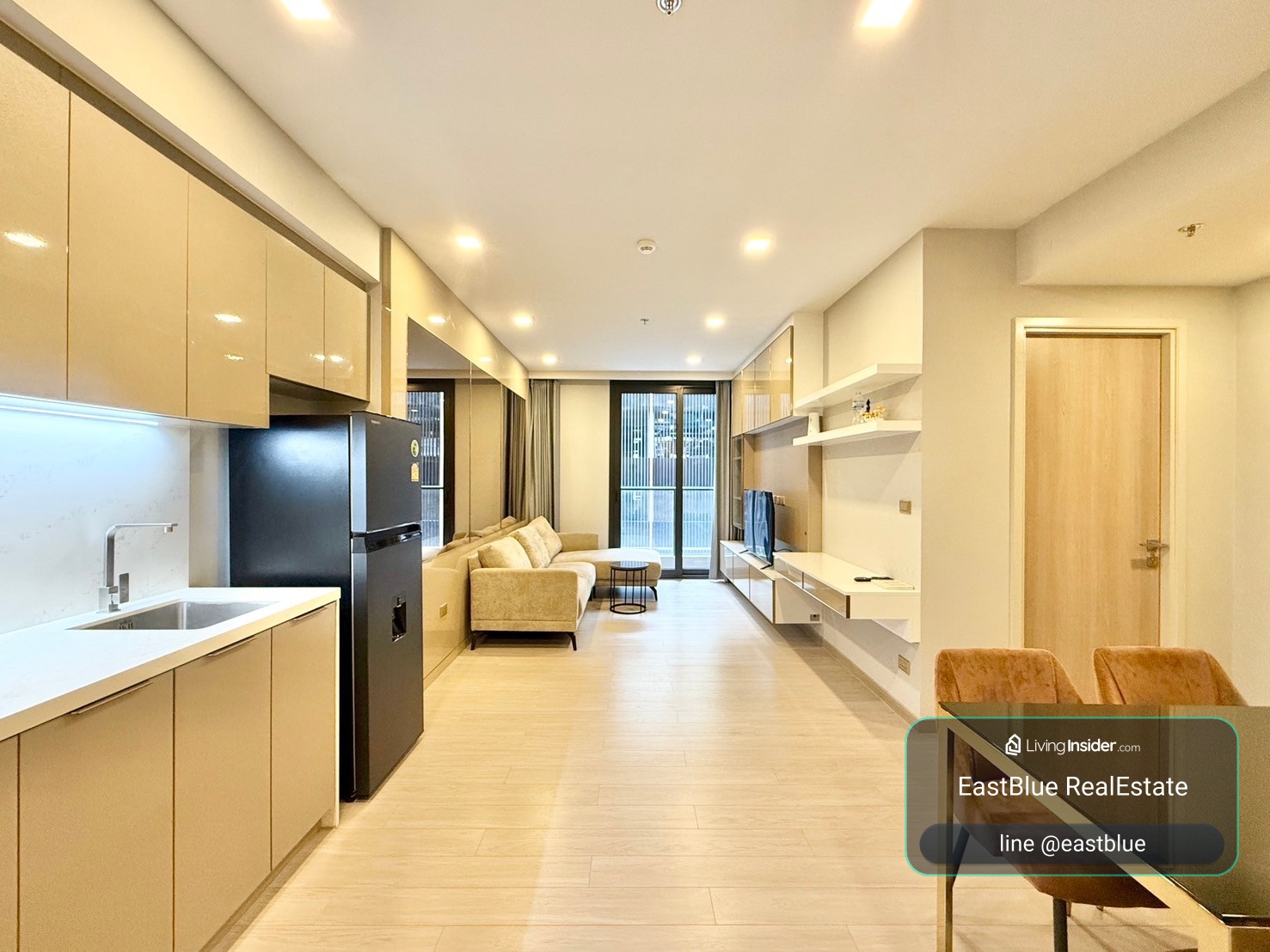 รวมค่าโอน ขาย One9Five Asoke - Rama9 2 นอน 67.55 ตร.ม. ใกล้ MRT พระราม 9 9 ล้าน 0642748883 – รูปที่ 2