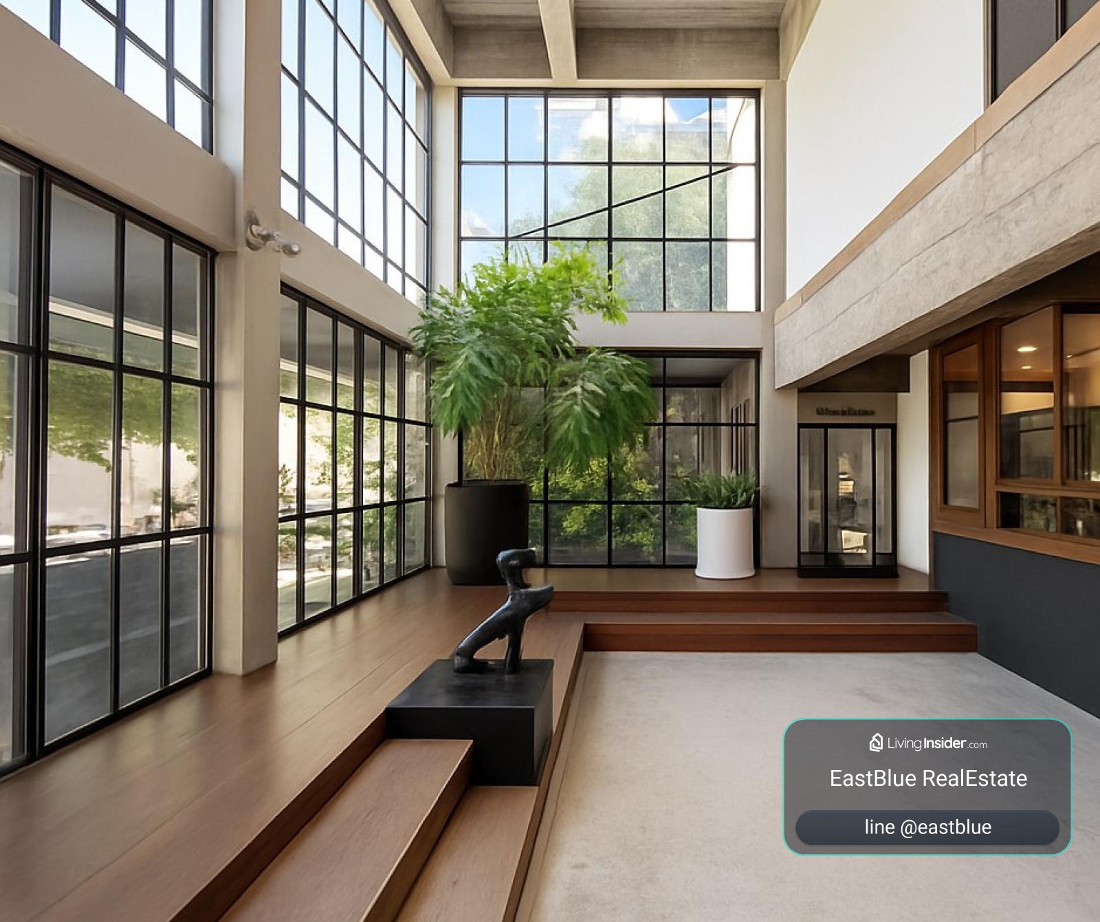 ทาวน์เฮ้าส์ 4 ชั้น พร้อมห้องประชุมและพื้นที่ Co-working | ใจกลางเมือง ย่านรามคำแหง | Eastblue Real Estate – รูปที่ 2