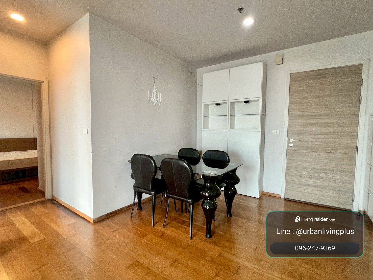 ( UL2605183 ) Tel/Line 096-247-9369✨ FOR RENT !! HIVE TAKSIN 2 bedrooms, Size 68 Sq.M. Nice room✨✨ – รูปที่ 2
